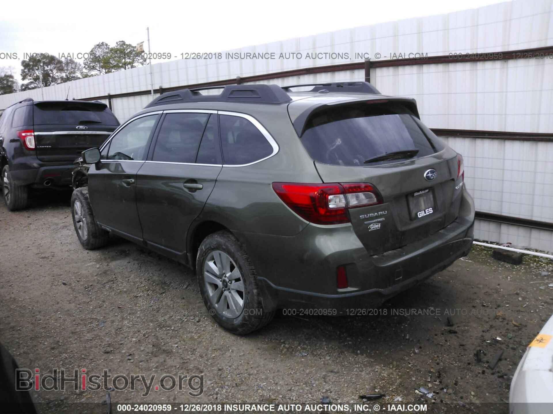 2015 SUBARU OUTBACK - VIN: 4S4BSBDC2F3225994 - Photo 3