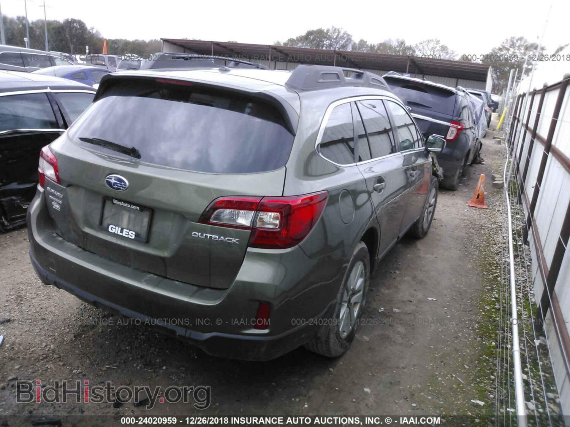 2015 SUBARU OUTBACK - VIN: 4S4BSBDC2F3225994 - Photo 4
