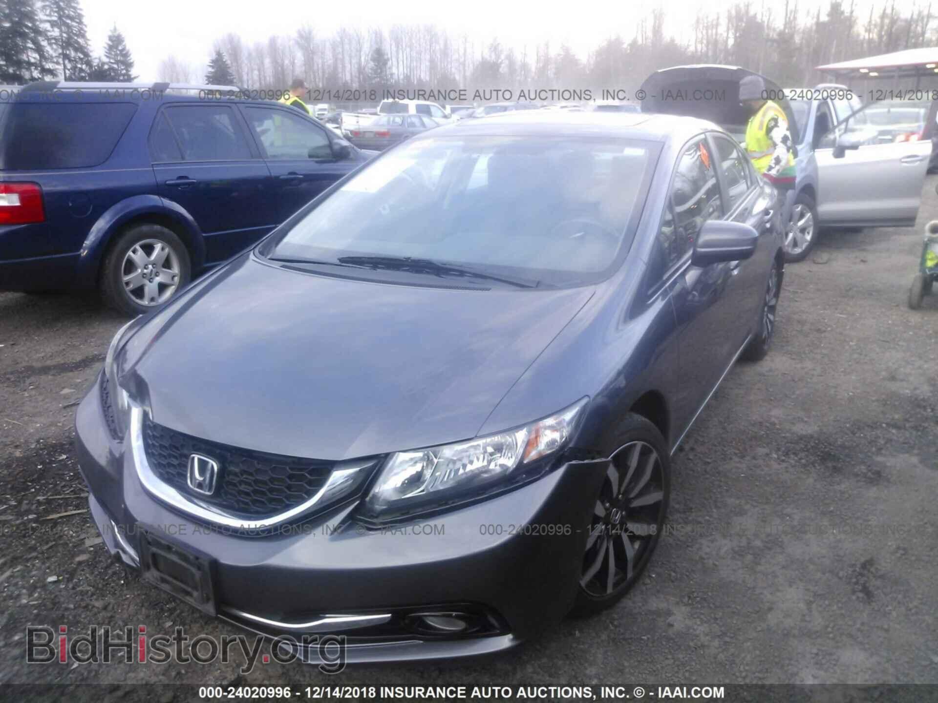 2014 Honda Civic - VIN: 19XFB2F91EE234152 - Фото 2