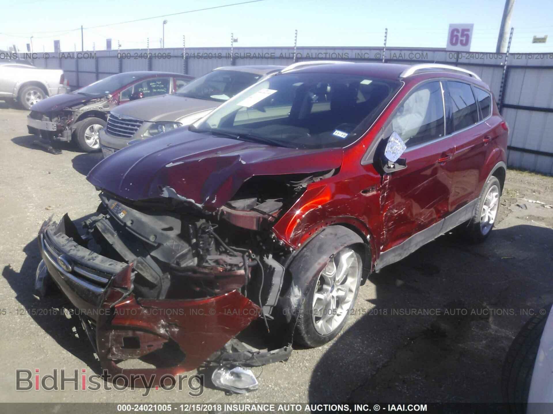 2014 FORD ESCAPE - VIN: 1FMCU0JX7EUA61693 - Фото 2