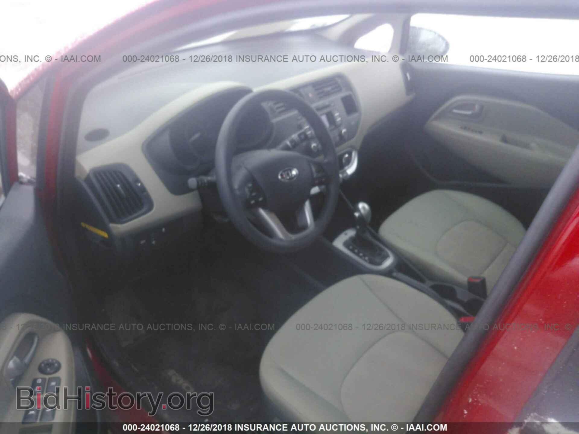 2014 KIA RIO - VIN: KNADM4A34E6414163 - Фото 5