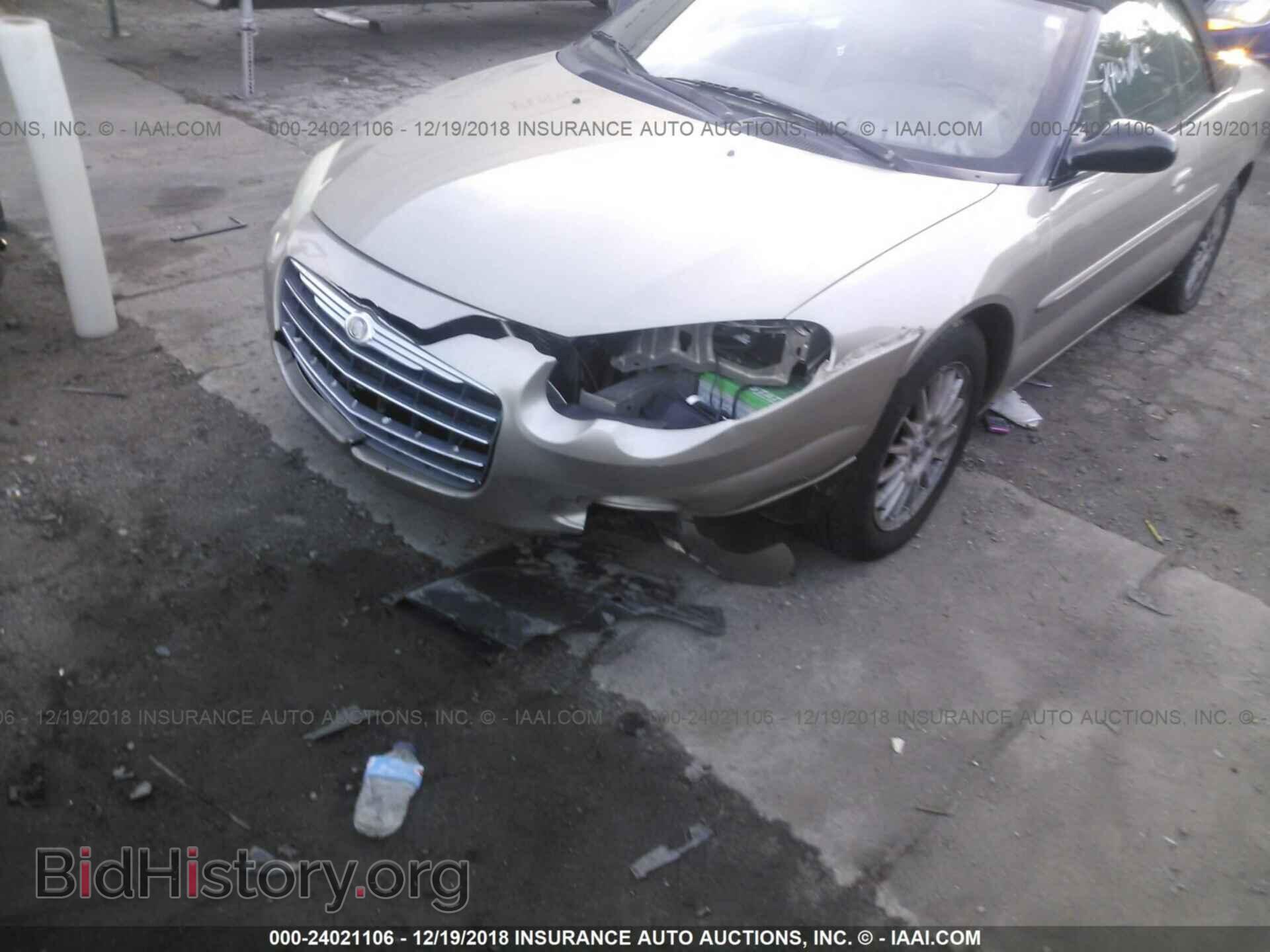 2004 CHRYSLER SEBRING - VIN: 1C3EL55R04N360254 - Фото 6