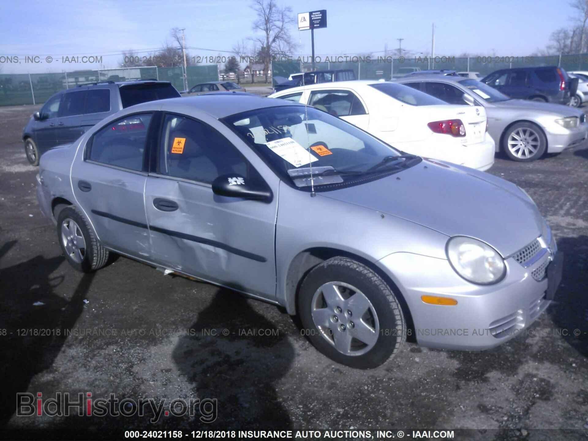 Фотография 1B3ES26C95D242722 - DODGE NEON 2005