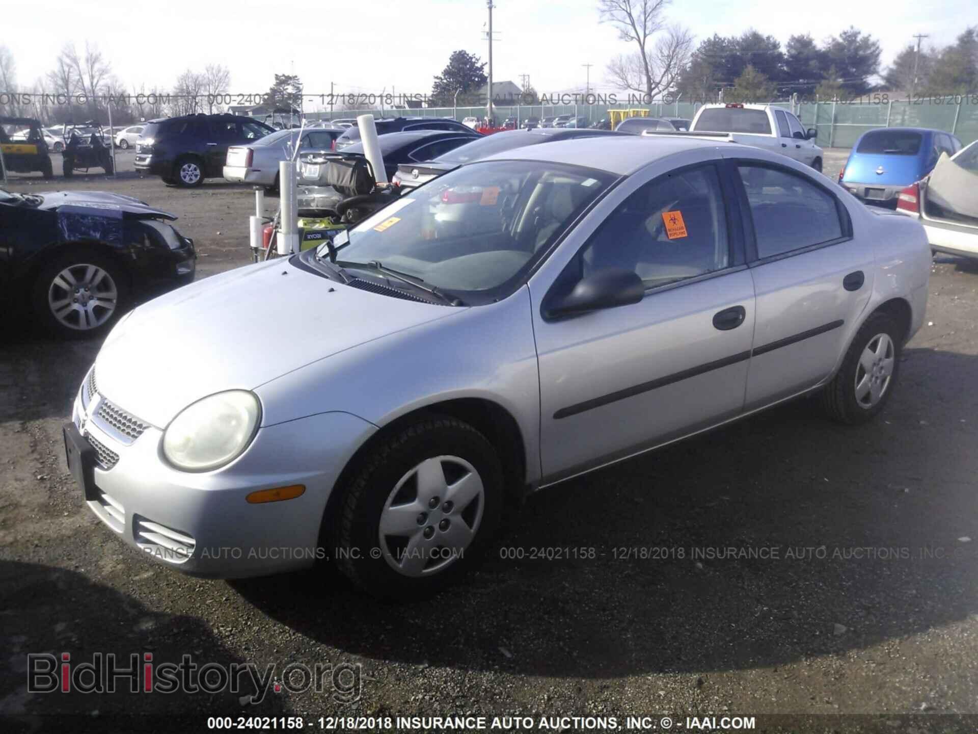 2005 DODGE NEON - VIN: 1B3ES26C95D242722 - Фото 2