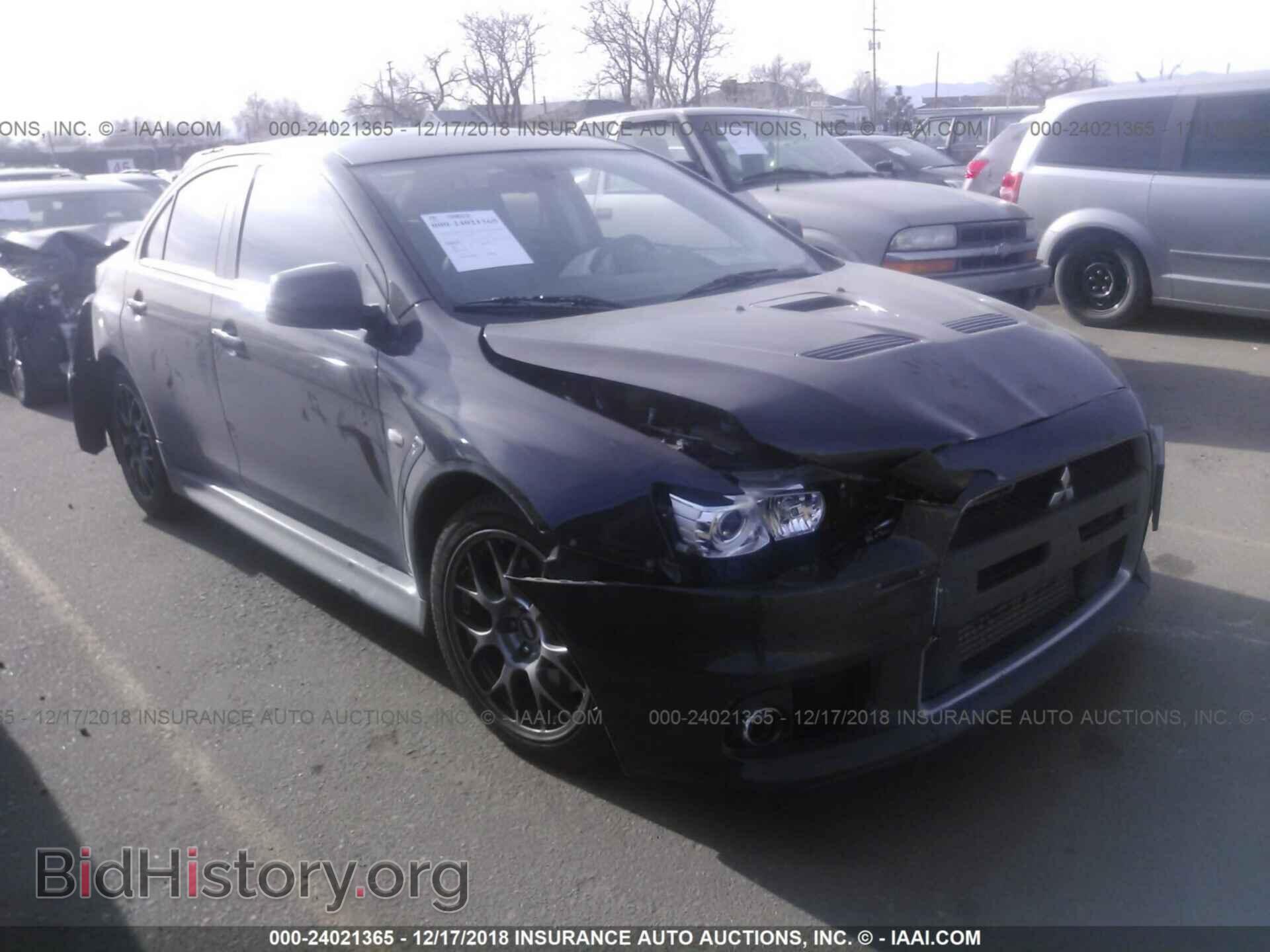 Photo JA32W5FV0DU005428 - MITSUBISHI LANCER 2013