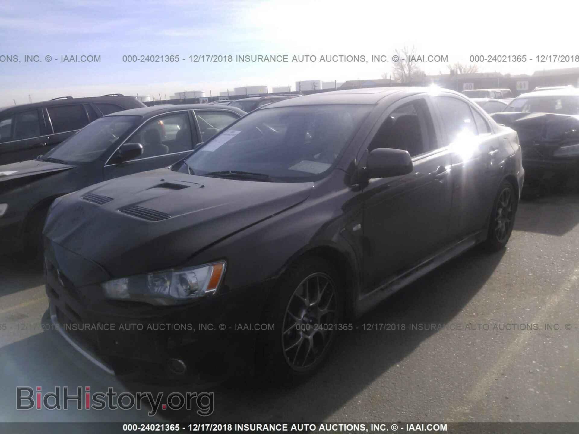 2013 MITSUBISHI LANCER - VIN: JA32W5FV0DU005428 - Фото 2