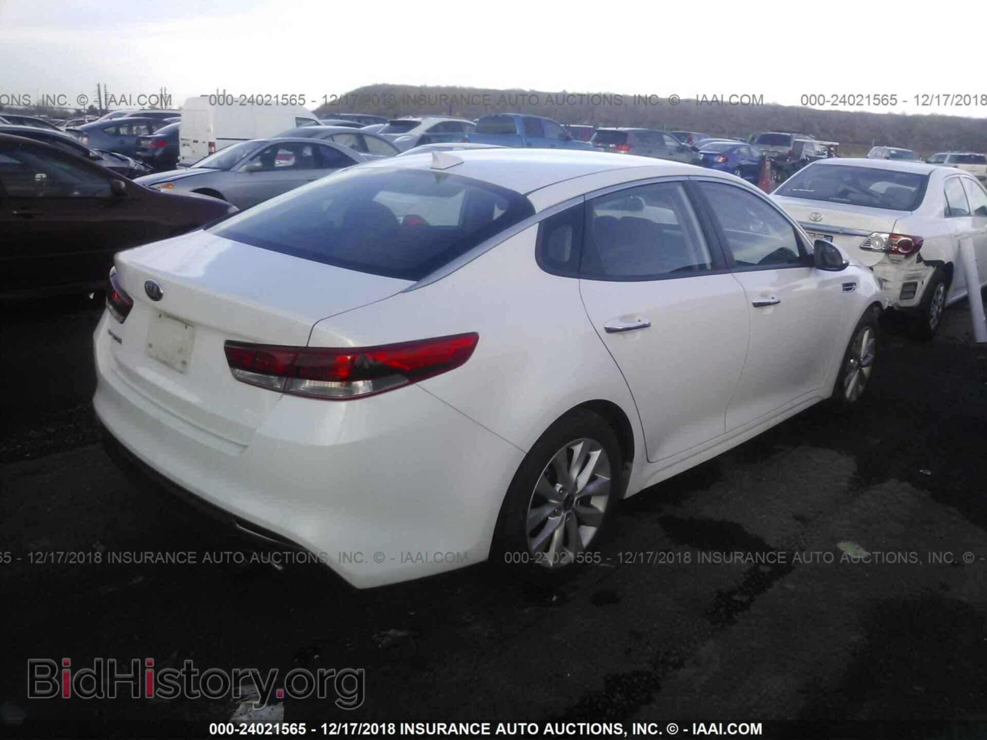 2016 KIA OPTIMA - VIN: 5XXGT4L30GG066429 - Фото 4
