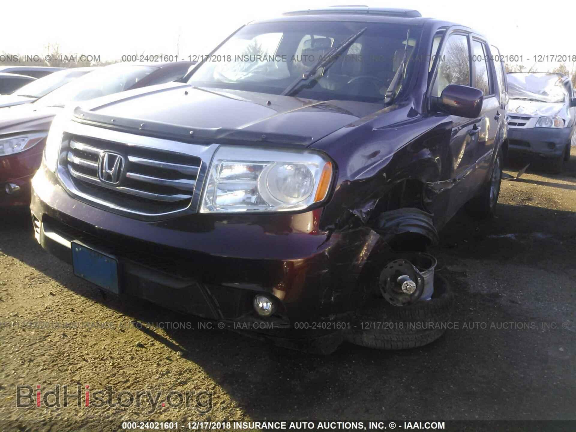 2012 HONDA PILOT - VIN: 5FNYF3H58CB010445 - Фото 2