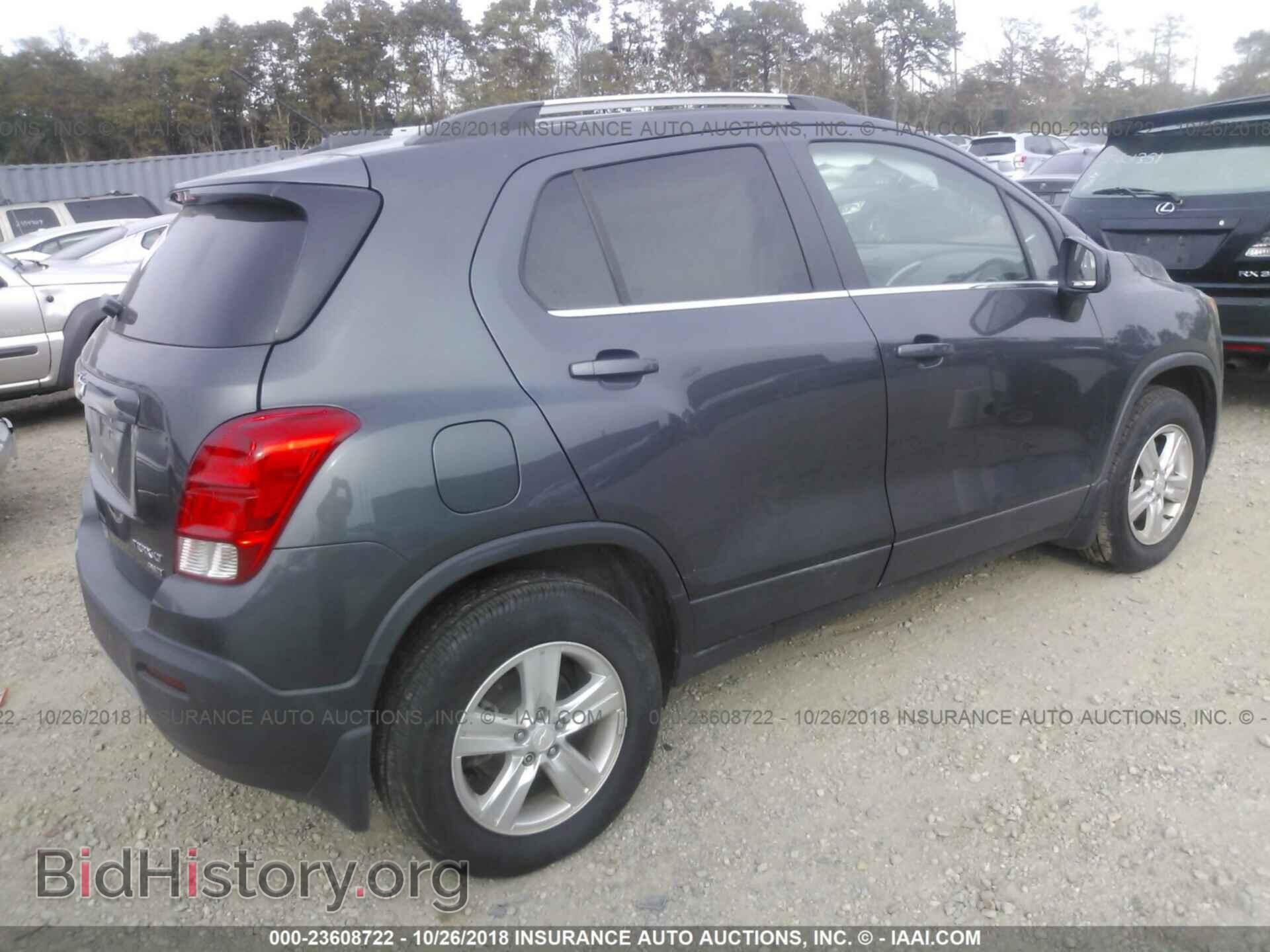 2016 CHEVROLET TRAX - VIN: 3GNCJPSB9GL164644 - Фото 4