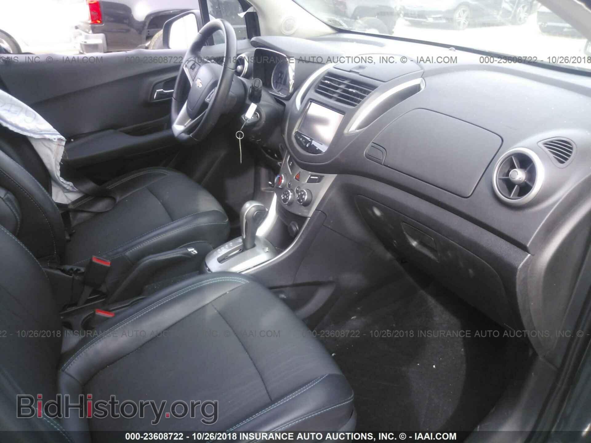2016 CHEVROLET TRAX - VIN: 3GNCJPSB9GL164644 - Фото 5