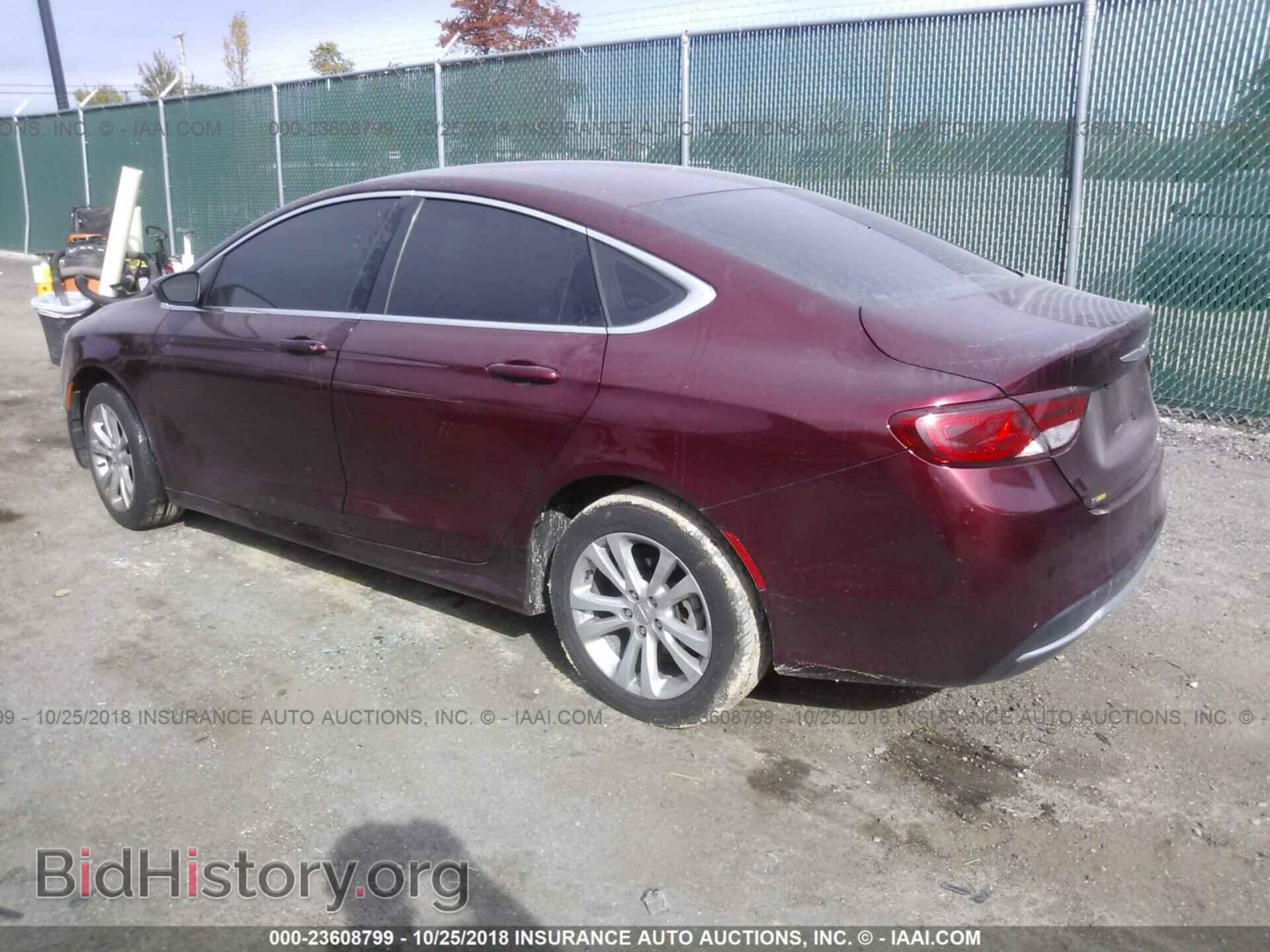 2015 CHRYSLER 200 - VIN: 1C3CCCAB5FN616105 - Photo 3