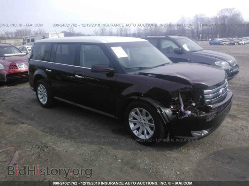 2011 Ford FLEX SEL (VIN 2FMHK6CC3BBD09674) — фото 1 из 10, IAAI, повреждение: передняя и задняя часть