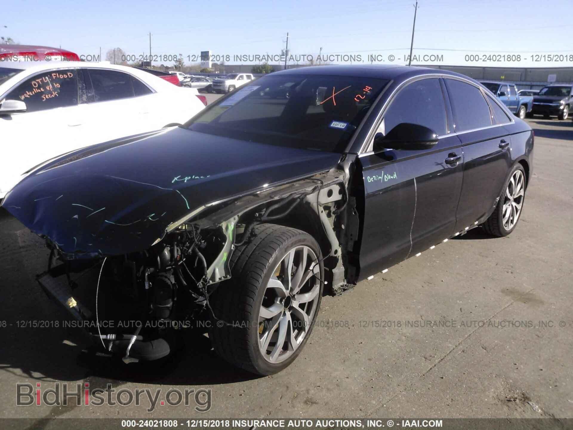 2014 AUDI A6 - VIN: WAUDFAFC9EN023016 - Фото 2