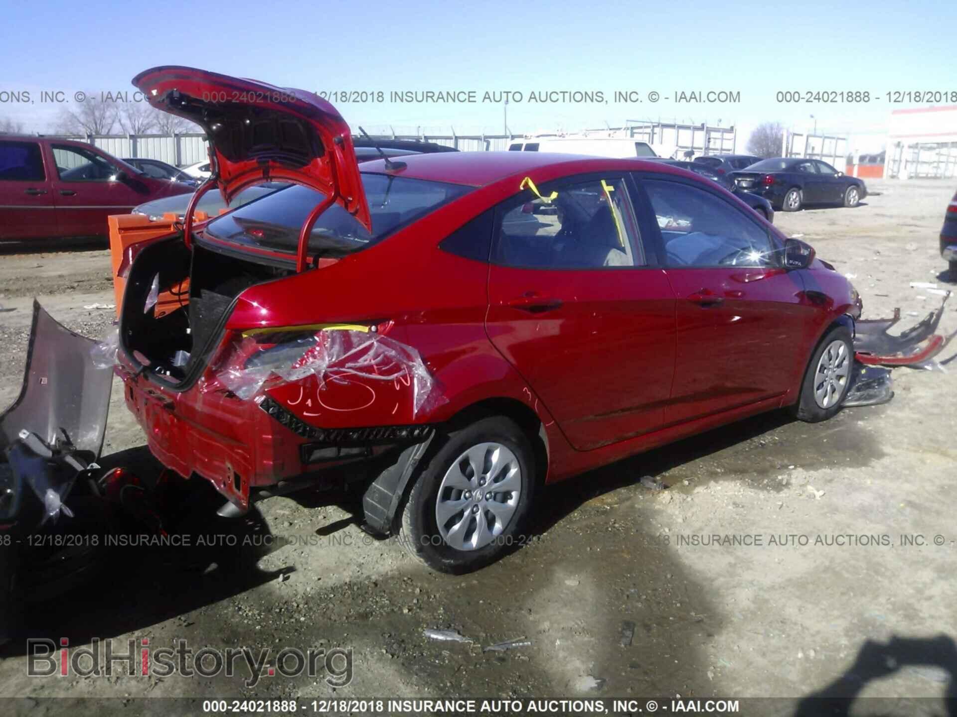 2016 HYUNDAI ACCENT - VIN: KMHCT4AE3GU945657 - Фото 4