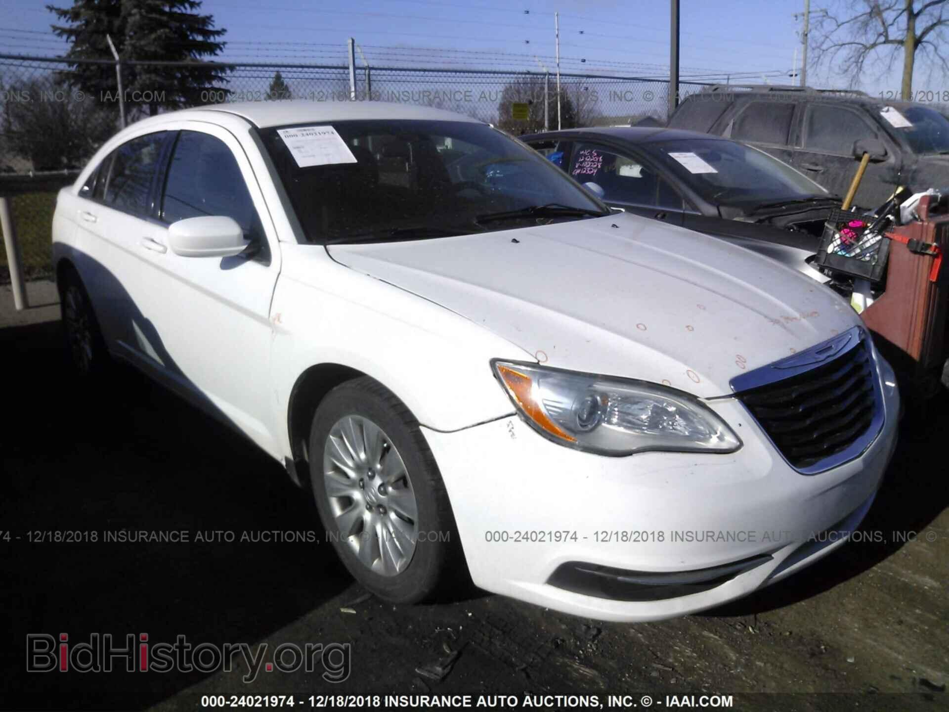 Фотография 1C3CCBABXDN604023 - CHRYSLER 200 2013