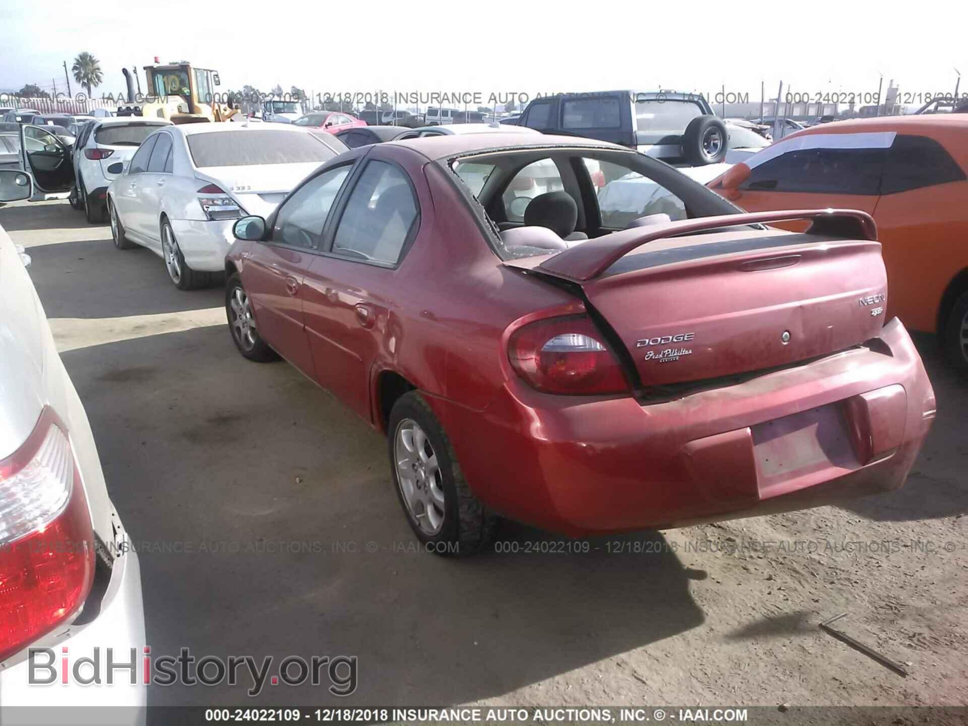 2005 DODGE NEON - VIN: 1B3ES56C25D187001 - Фото 3