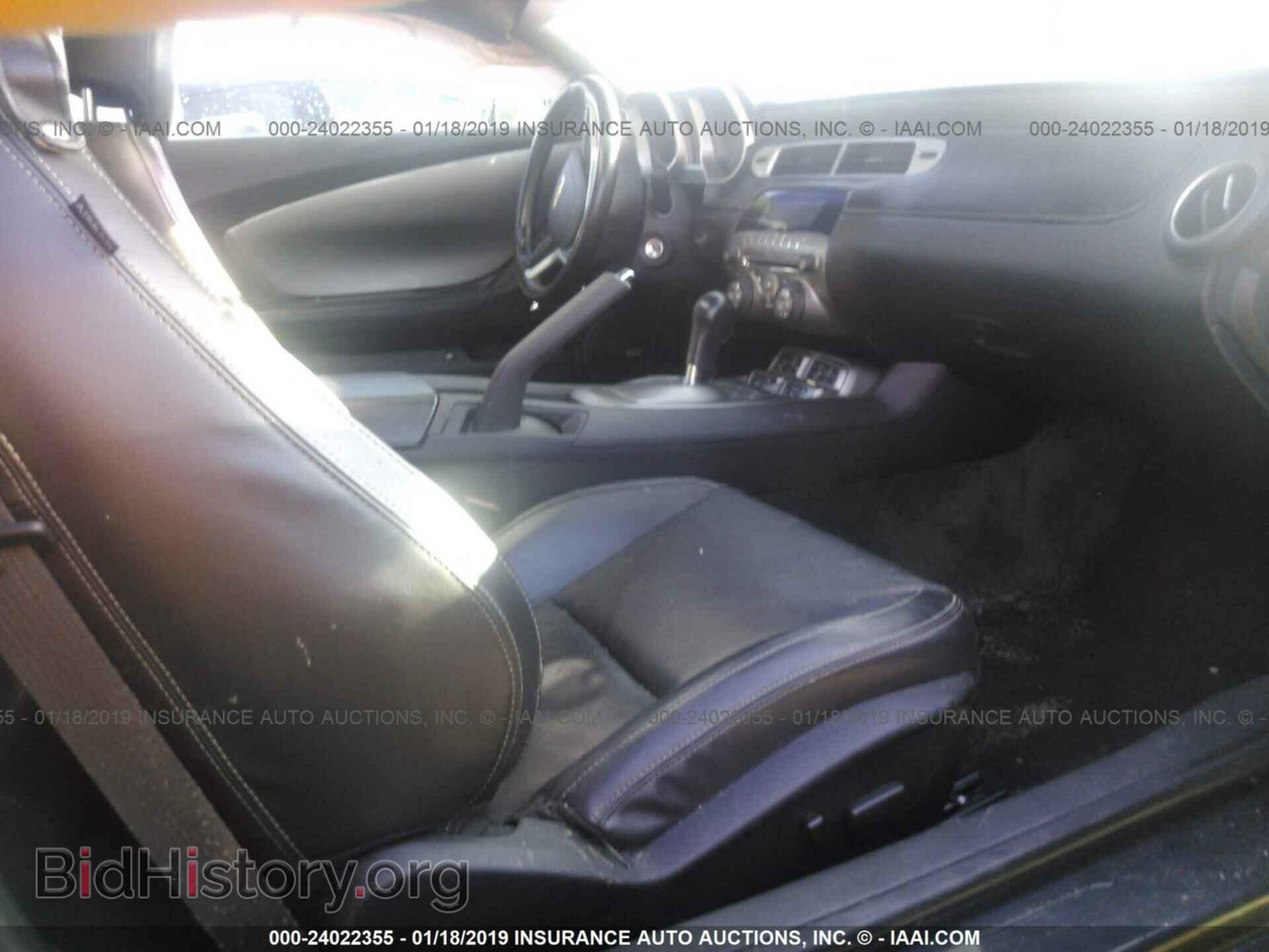 2012 CHEVROLET CAMARO - VIN: 2G1FC1E39C9174811 - Фото 5