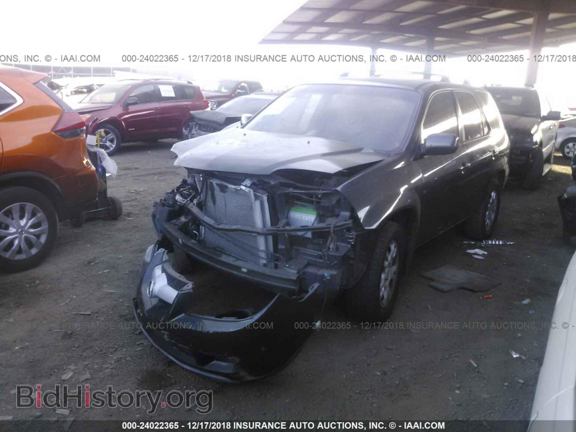 2005 ACURA MDX - VIN: 2HNYD18645H545704 - Фото 2