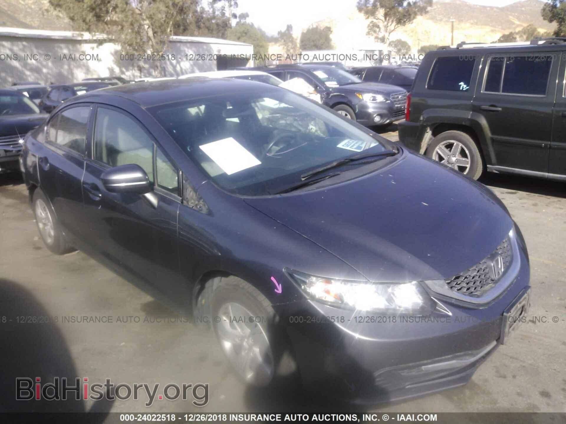 Photo 19XFB2E53EE078596 - HONDA CIVIC 2014