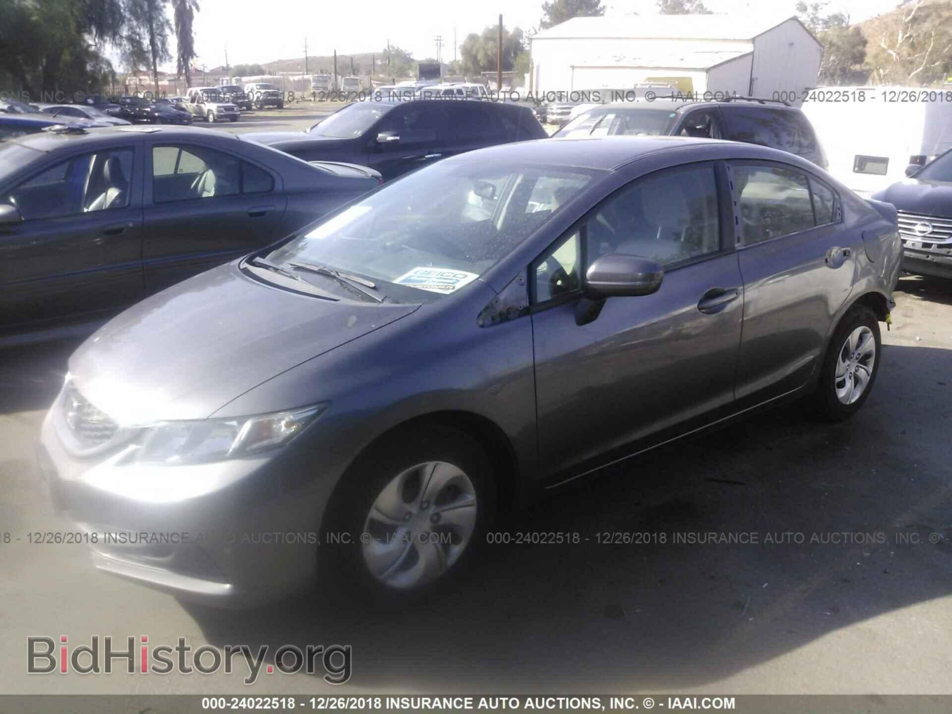 2014 HONDA CIVIC - VIN: 19XFB2E53EE078596 - Photo 2