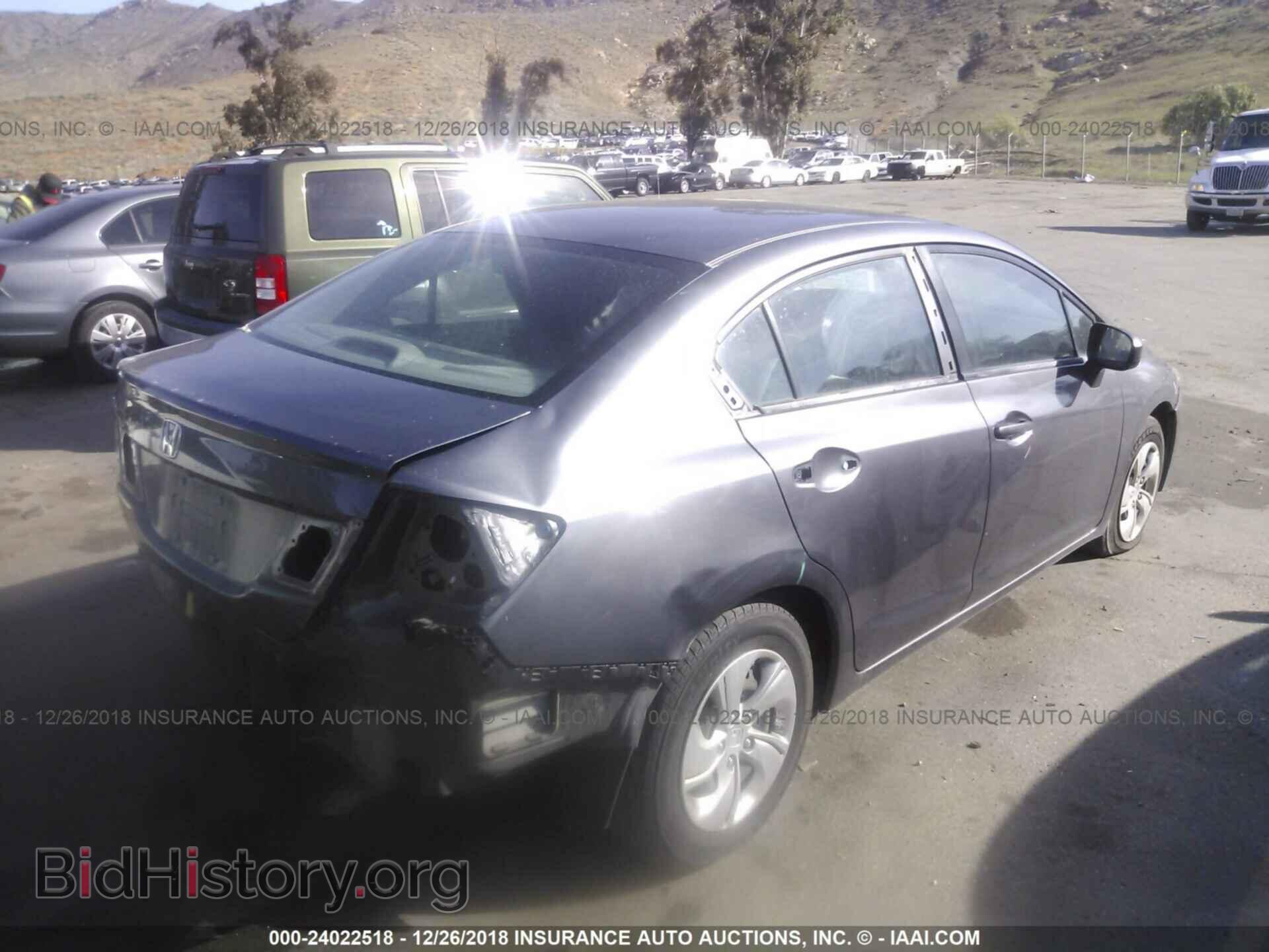 2014 HONDA CIVIC - VIN: 19XFB2E53EE078596 - Photo 4