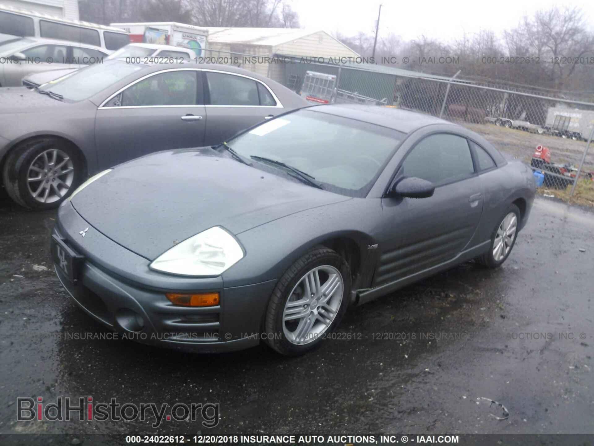 2003 MITSUBISHI ECLIPSE - VIN: 4A3AC84H23E096258 - Фото 2