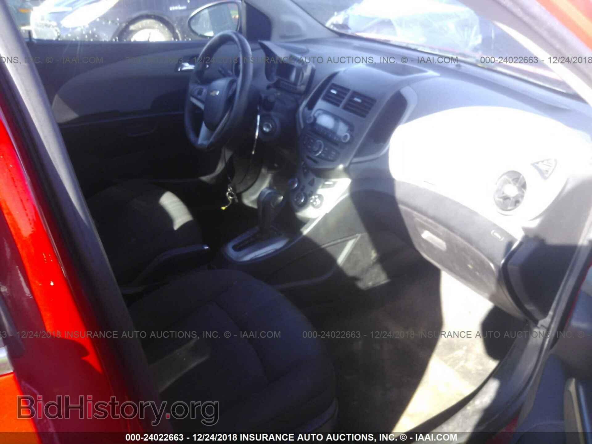2012 CHEVROLET SONIC - VIN: 1G1JC5SH4C4107375 - Фото 5