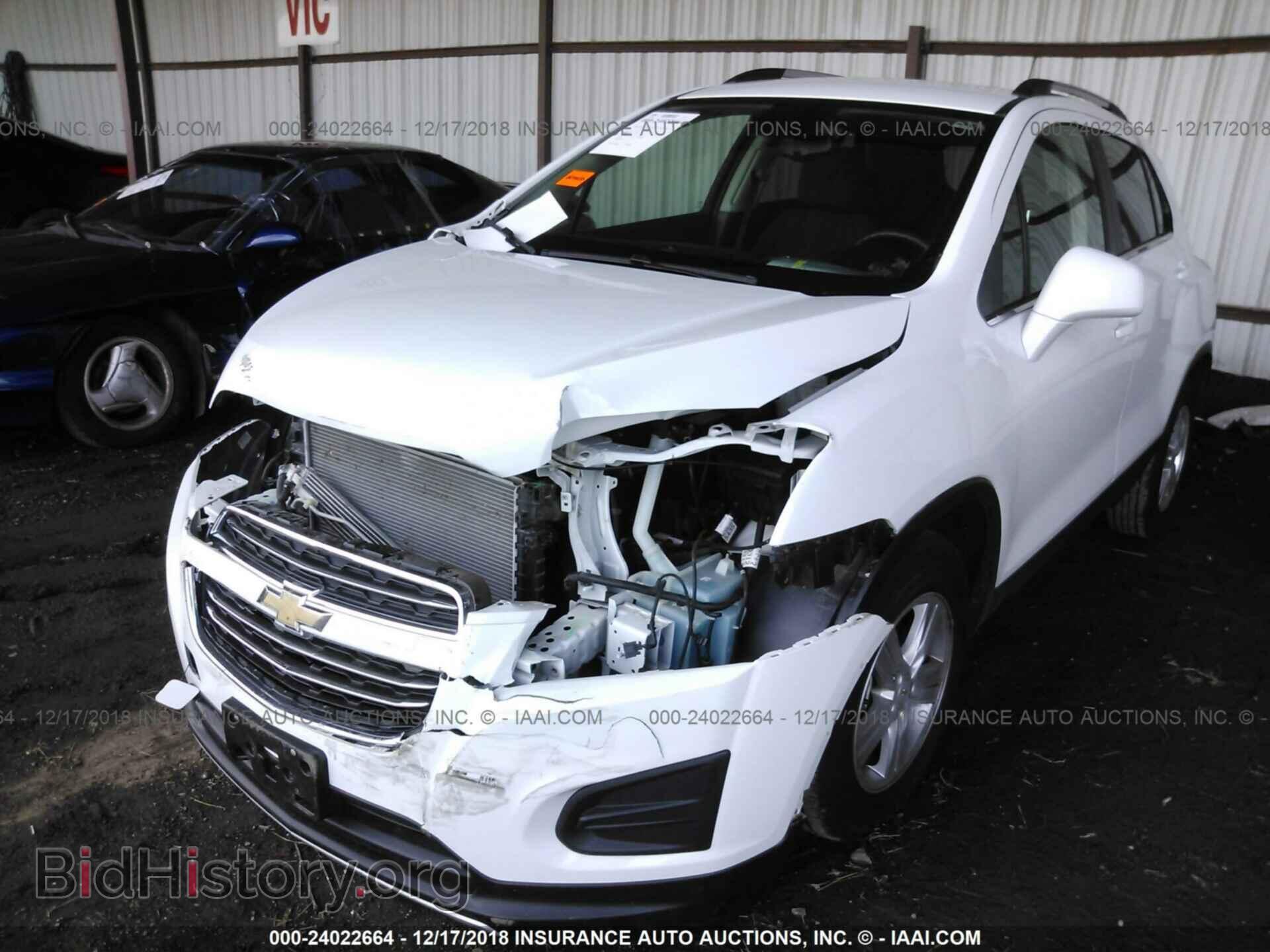2015 CHEVROLET TRAX - VIN: KL7CJLSB5FB252959 - Фото 2