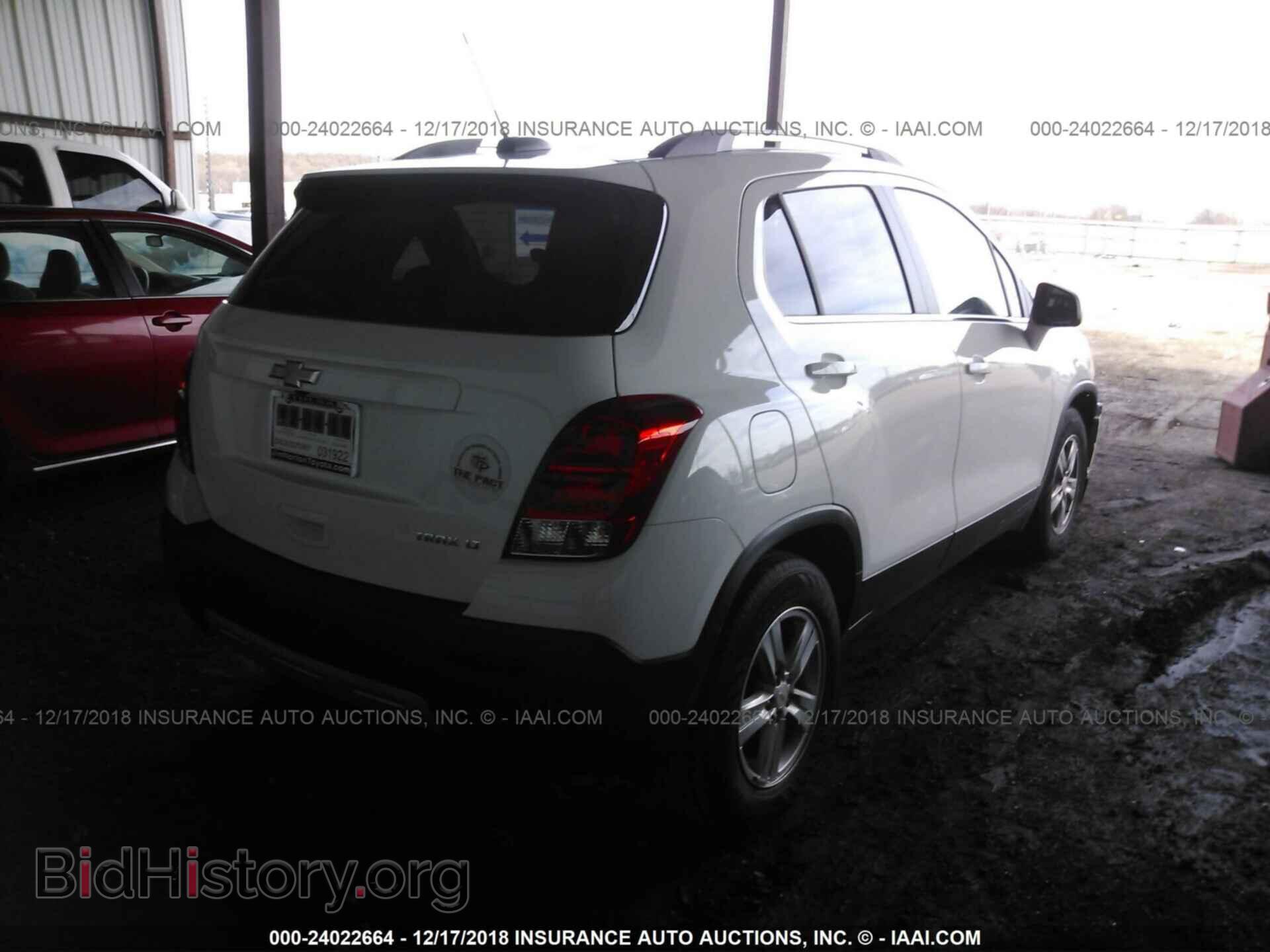 2015 CHEVROLET TRAX - VIN: KL7CJLSB5FB252959 - Фото 4