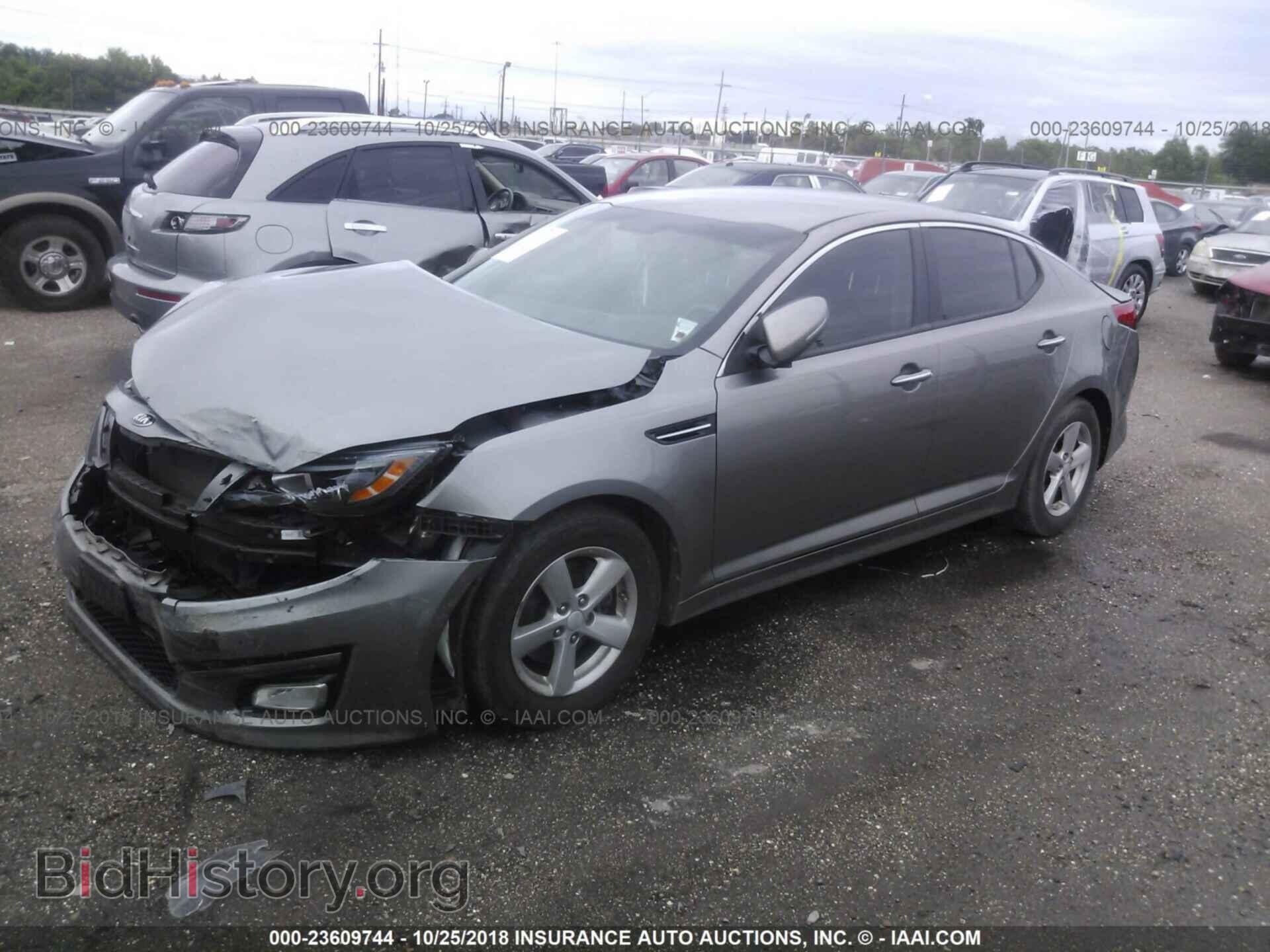 2015 KIA OPTIMA - VIN: 5XXGM4A74FG511725 - Photo 2