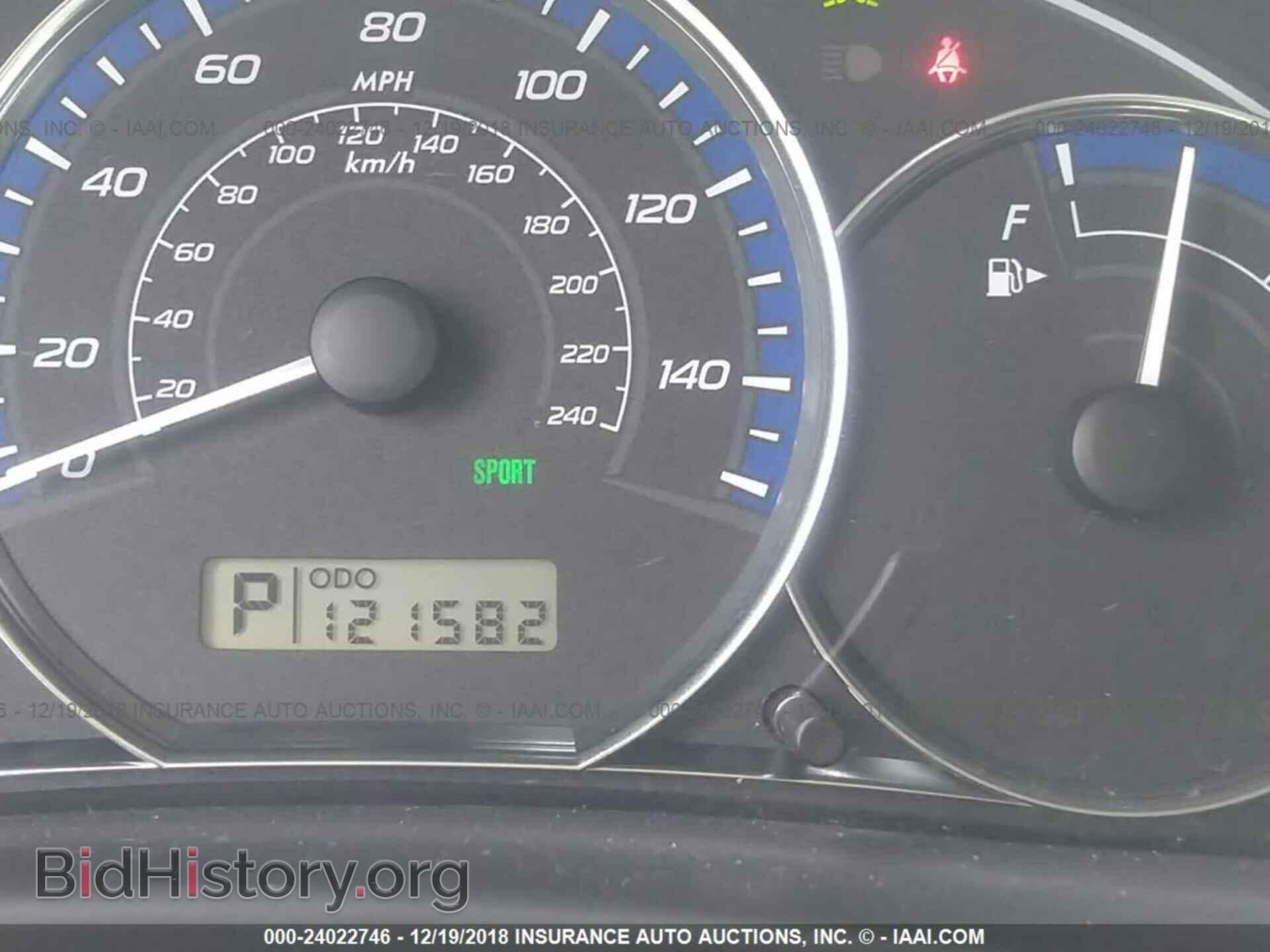2010 SUBARU FORESTER - VIN: JF2SH6CC5AH750282 - Фото 7