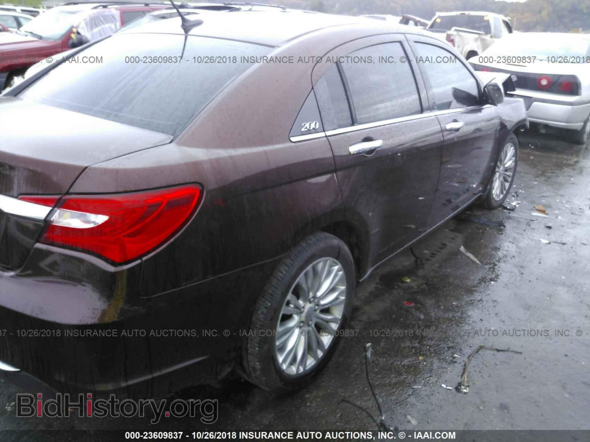 2012 CHRYSLER 200 - VIN: 1C3CCBCB4CN169785 - Photo 4