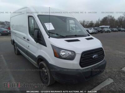 2018 Ford TRANSIT, белый — VIN 1FTYR2CMXJKA24072, IAAI
