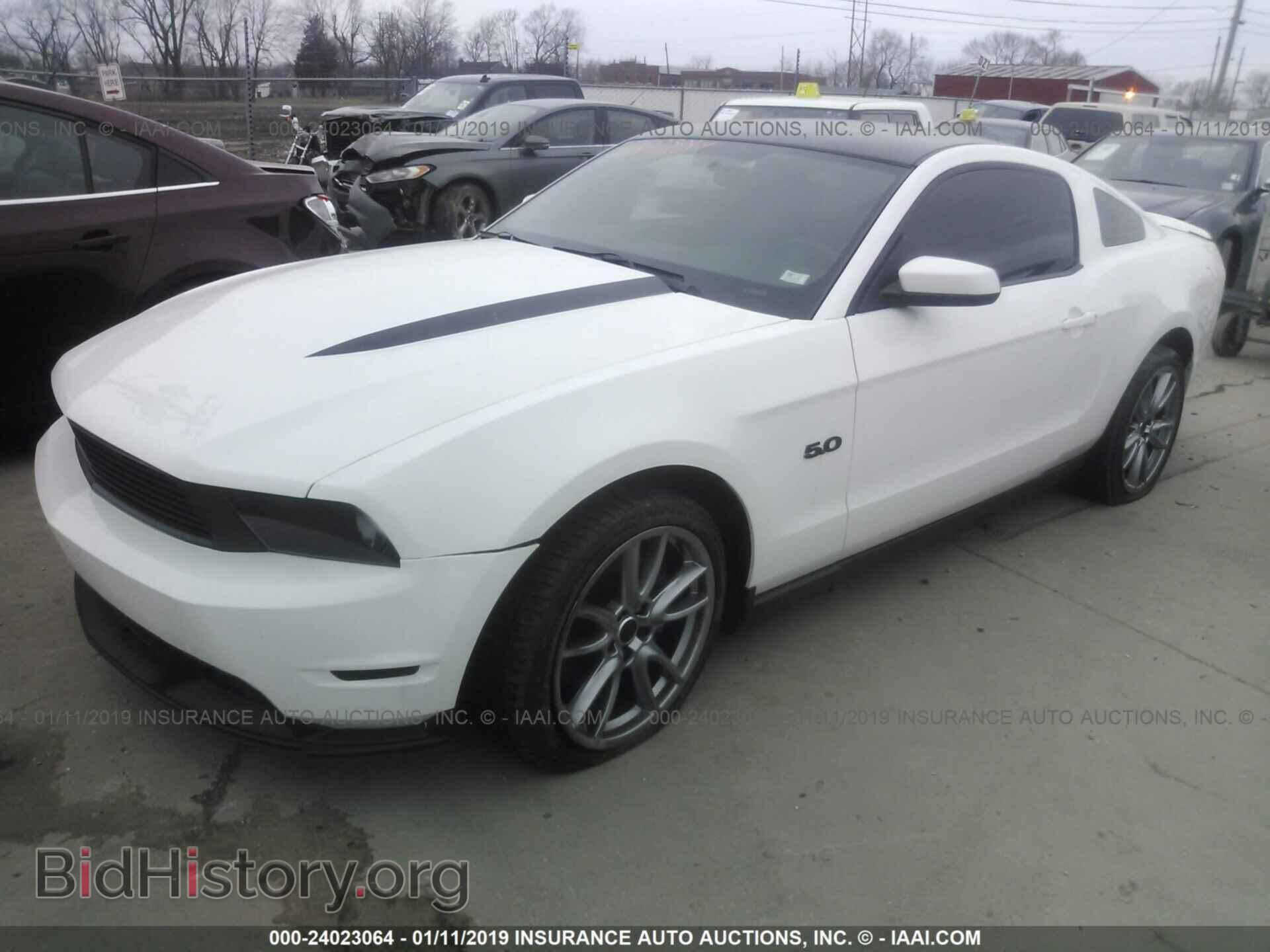 2012 FORD MUSTANG - VIN: 1ZVBP8CF0C5245985 - Фото 2