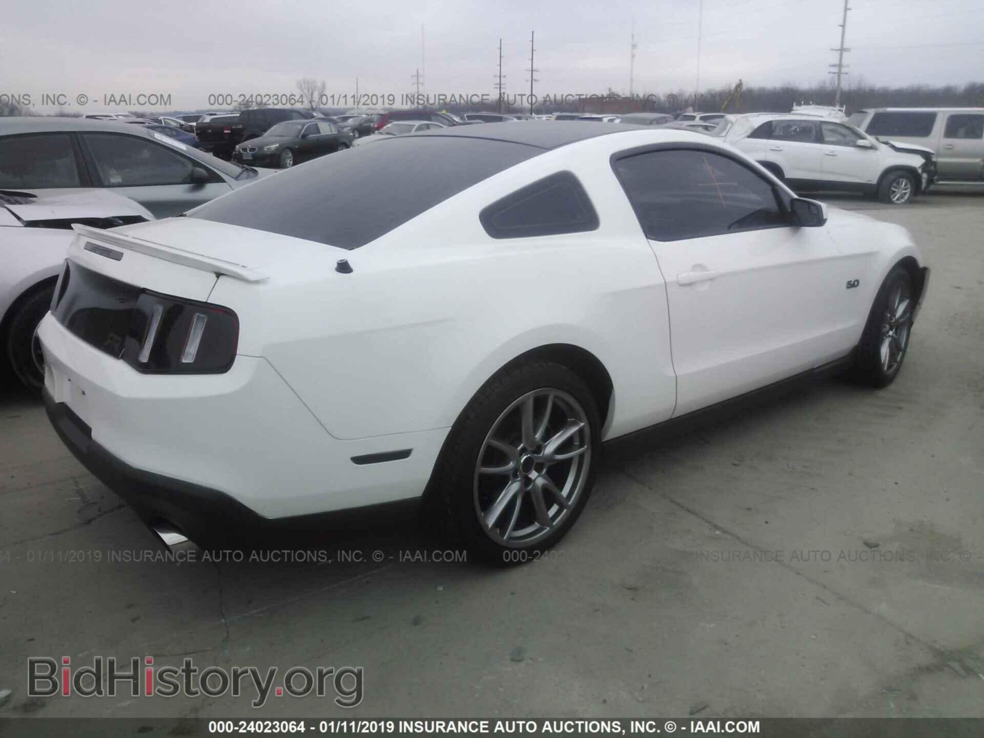 2012 FORD MUSTANG - VIN: 1ZVBP8CF0C5245985 - Фото 4