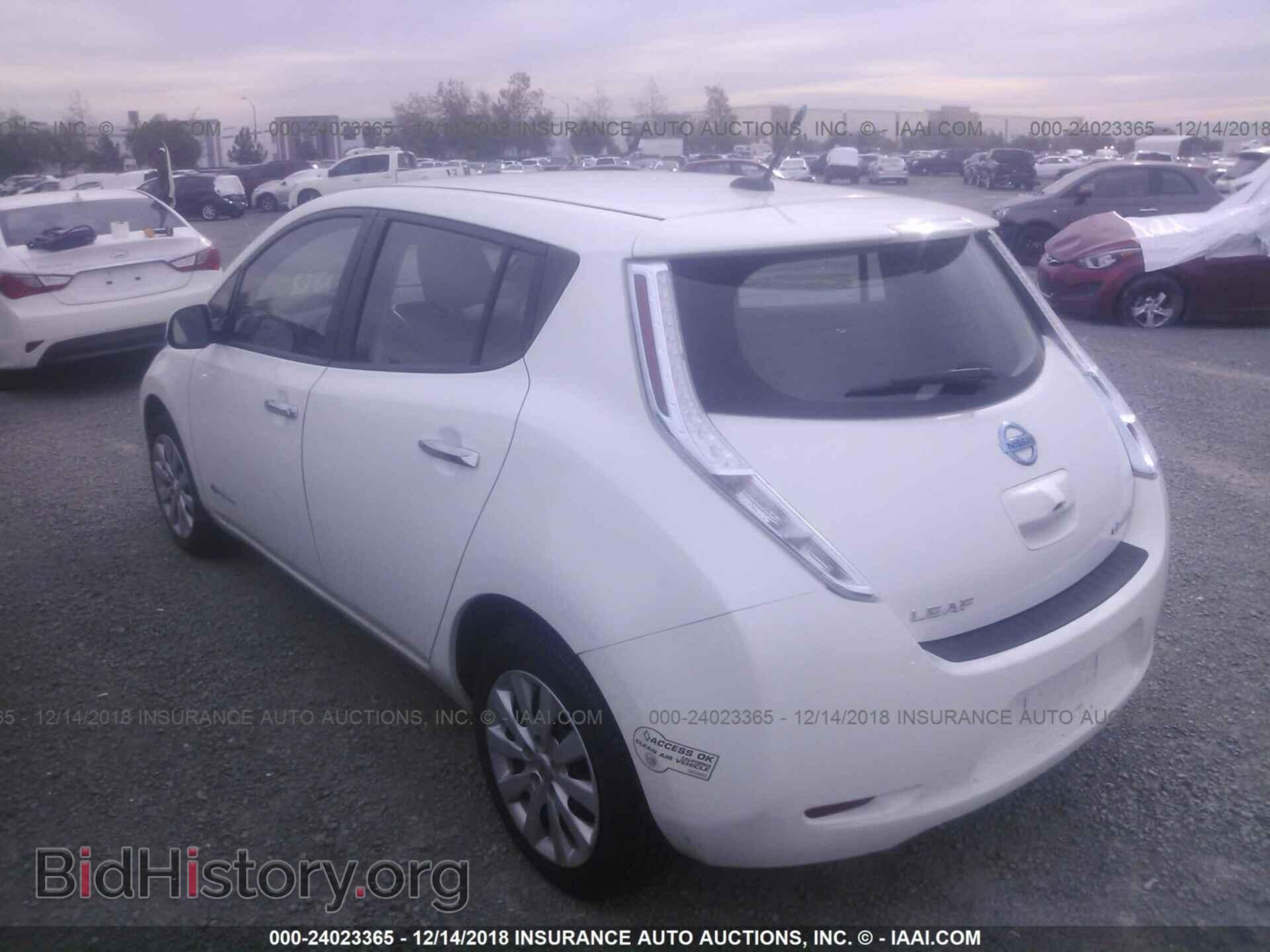 2013 Nissan Leaf - VIN: 1N4AZ0CP8DC422224 - Фото 3