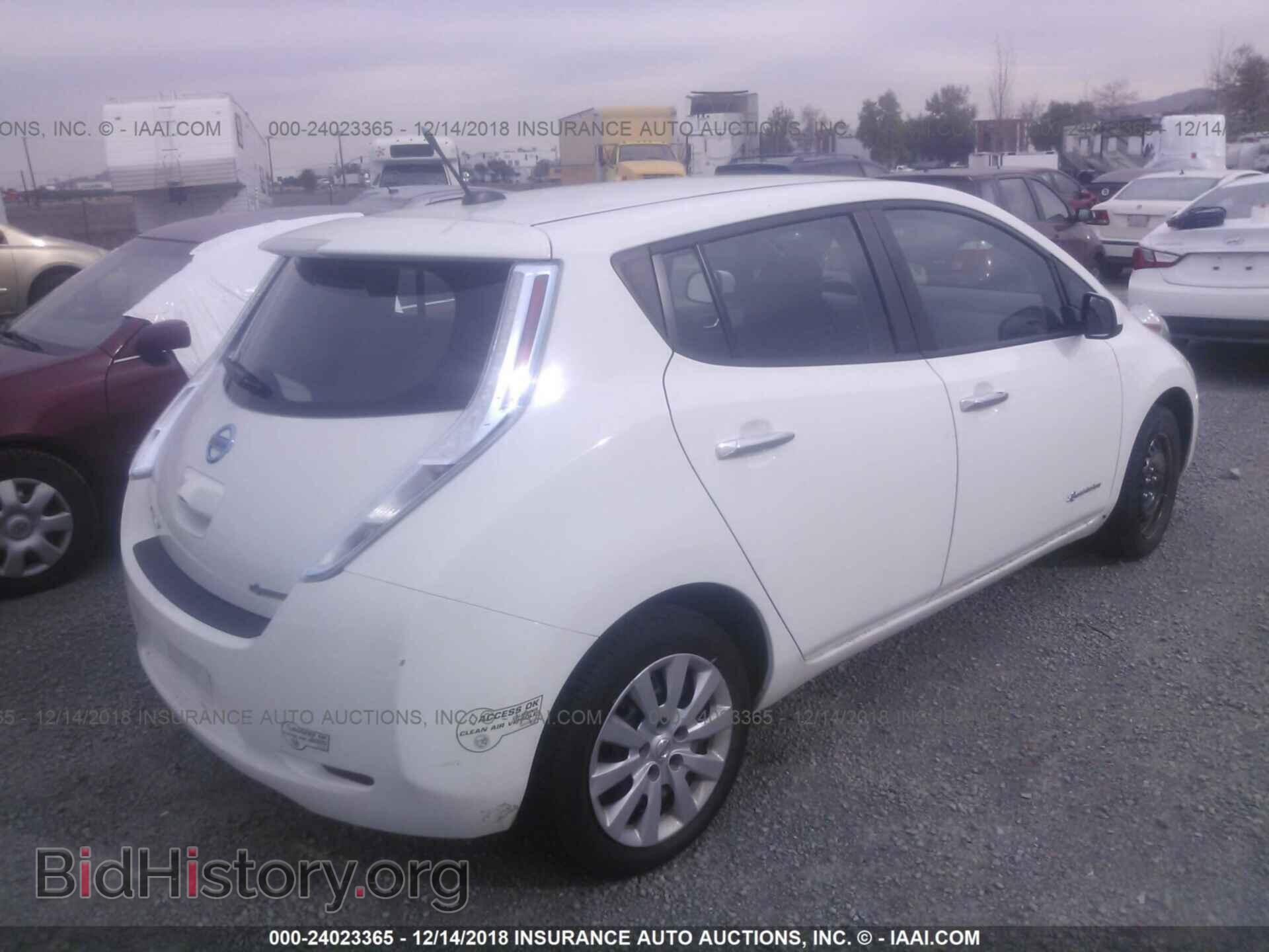 2013 Nissan Leaf - VIN: 1N4AZ0CP8DC422224 - Фото 4