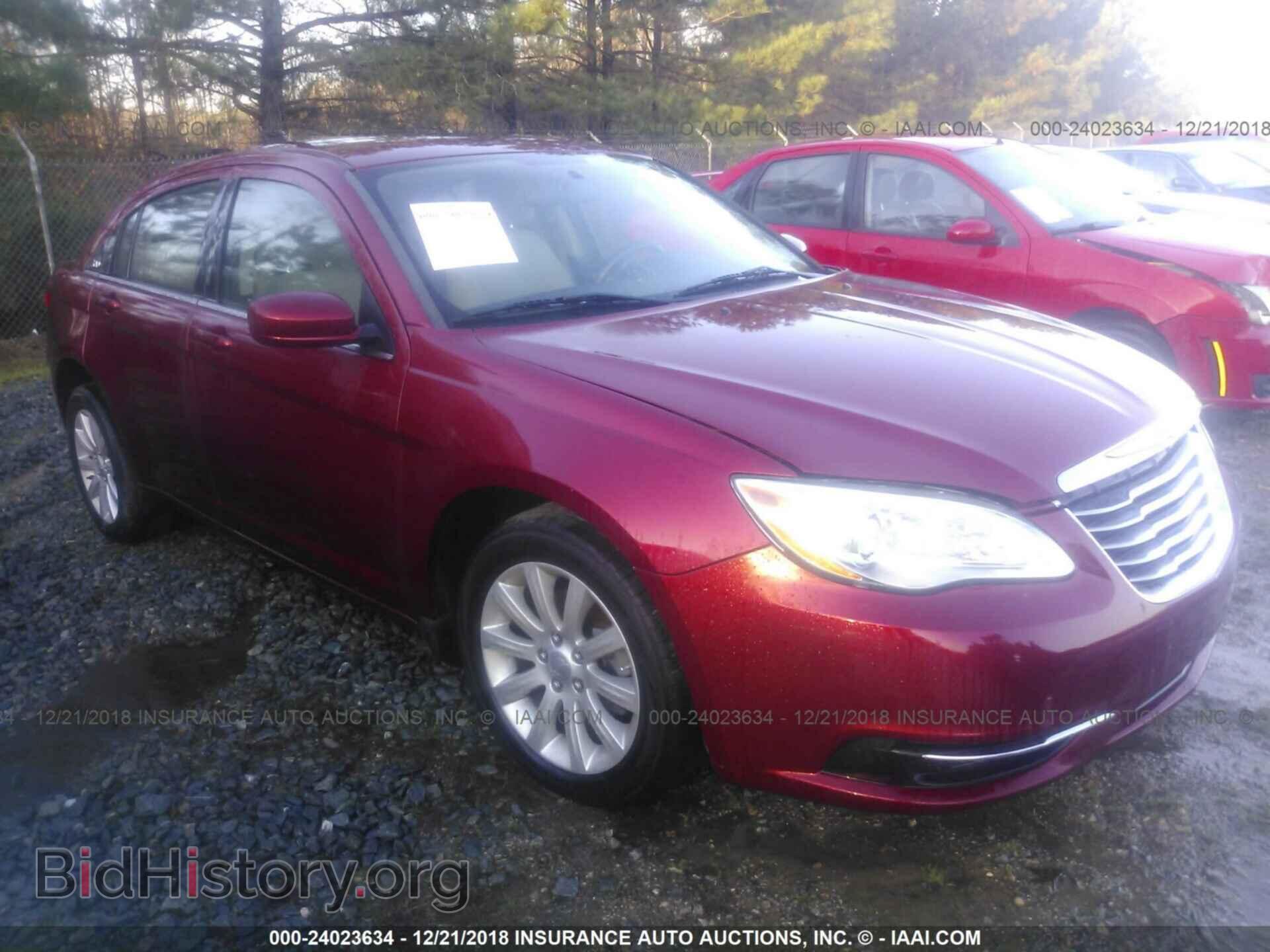 Фотография 1C3CCBBB1CN176016 - CHRYSLER 200 2012