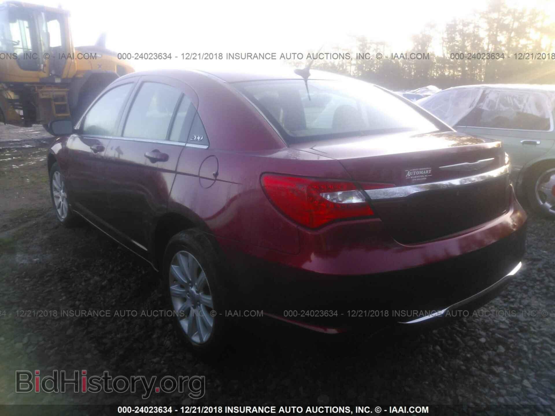 2012 CHRYSLER 200 - VIN: 1C3CCBBB1CN176016 - Фото 3