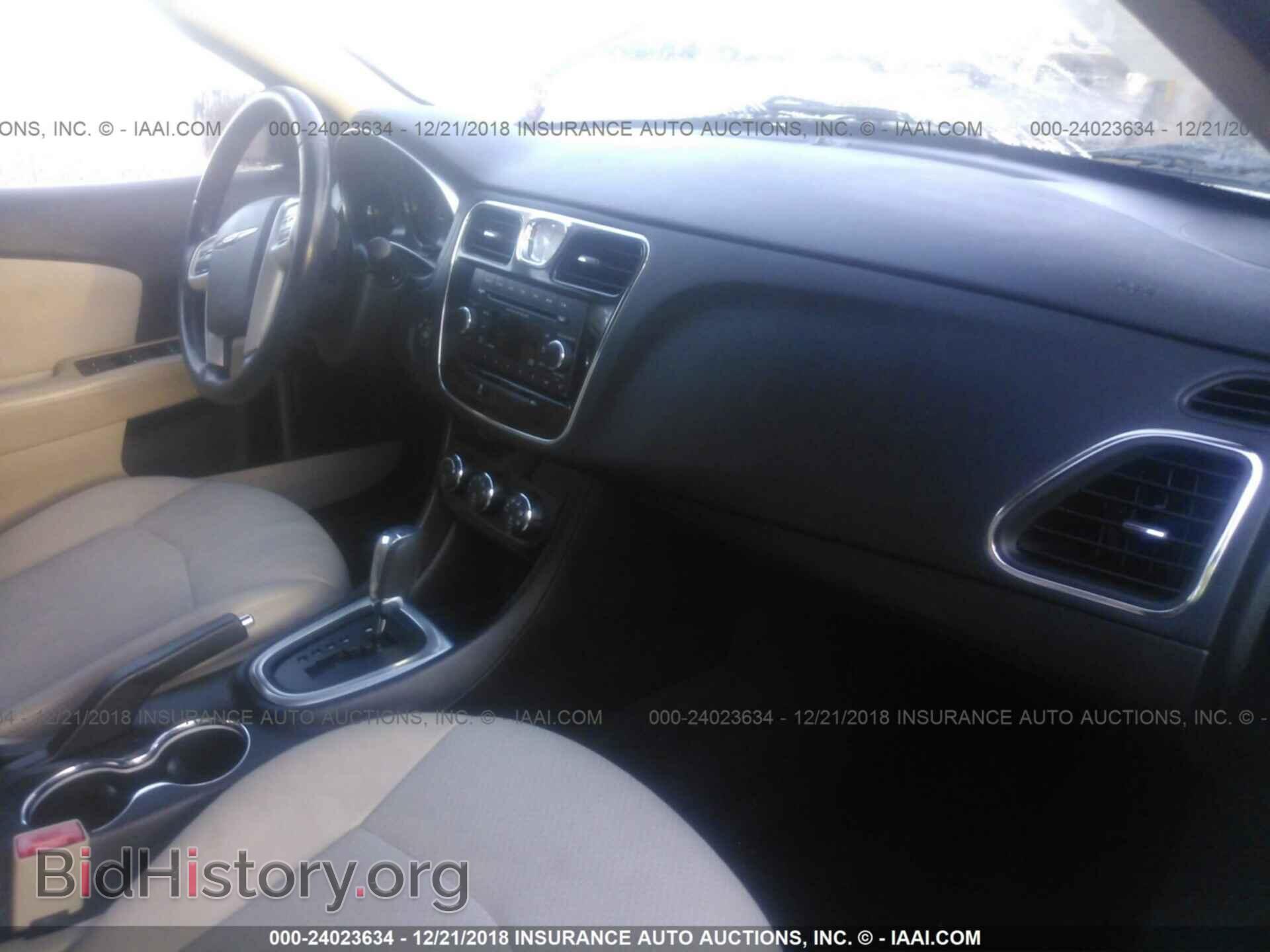 2012 CHRYSLER 200 - VIN: 1C3CCBBB1CN176016 - Фото 5