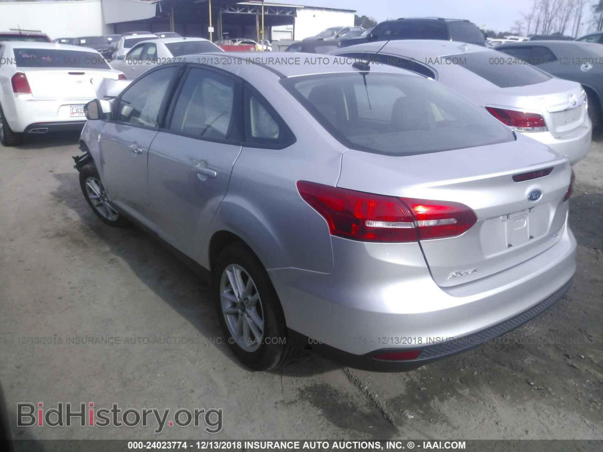 2018 FORD FOCUS - VIN: 1FADP3F29JL295189 - Фото 3