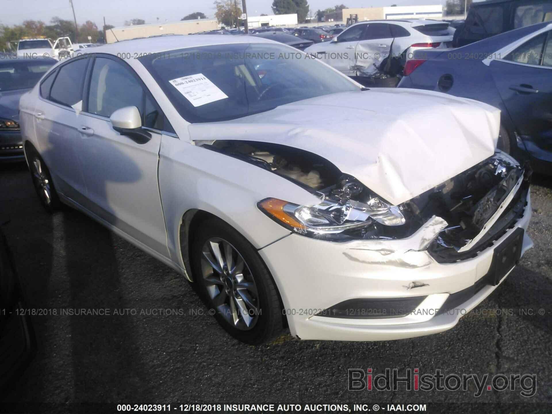 Photo 3FA6P0H75HR248270 - FORD FUSION 2017