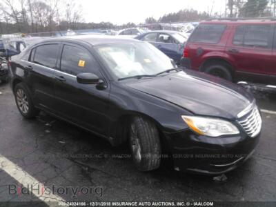 2012 Chrysler 200, black — VIN 1C3CCBBB2CN104774, IAAI