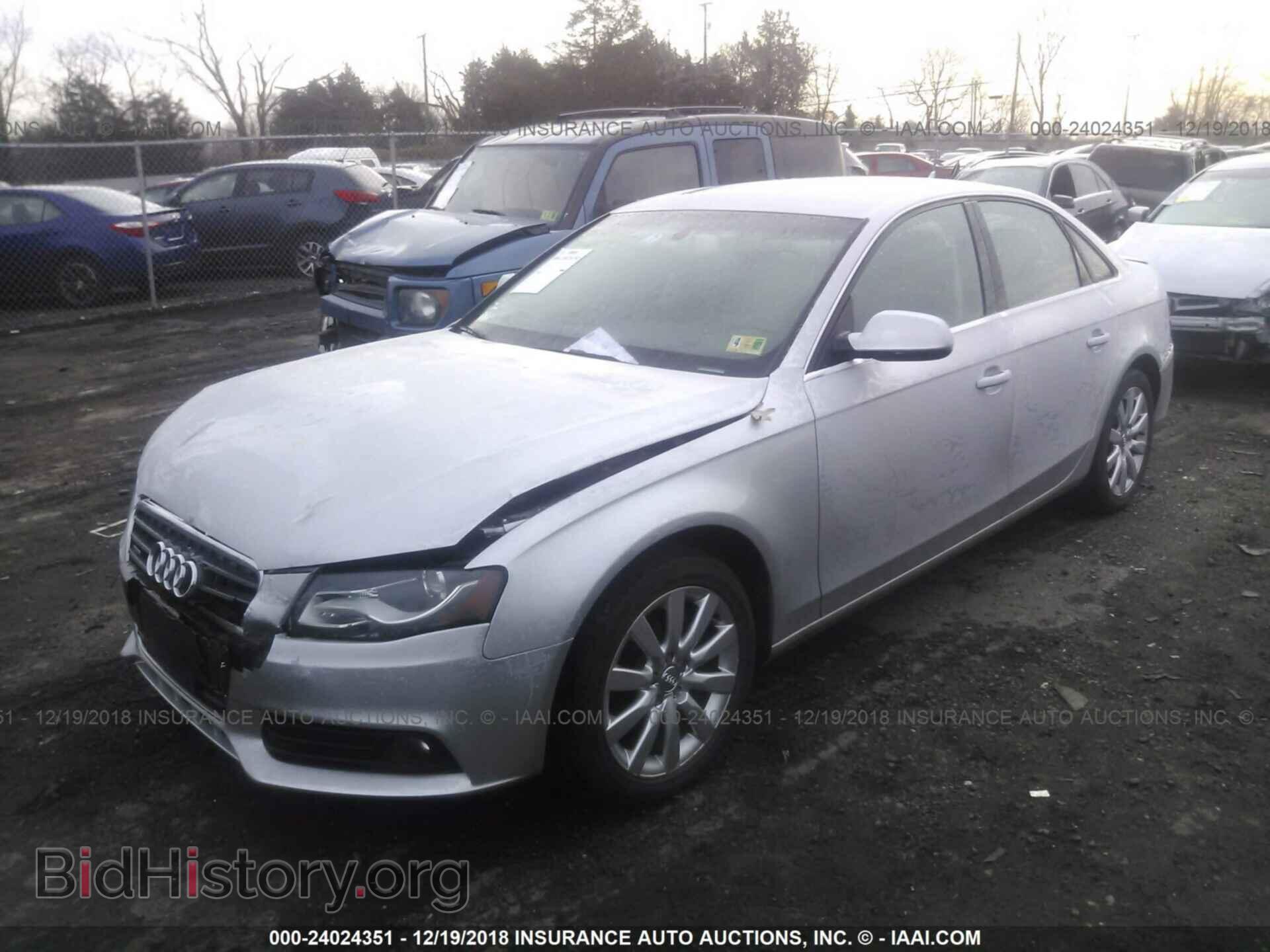 2011 AUDI A4 - VIN: WAUFFAFL2BN022276 - Фото 2