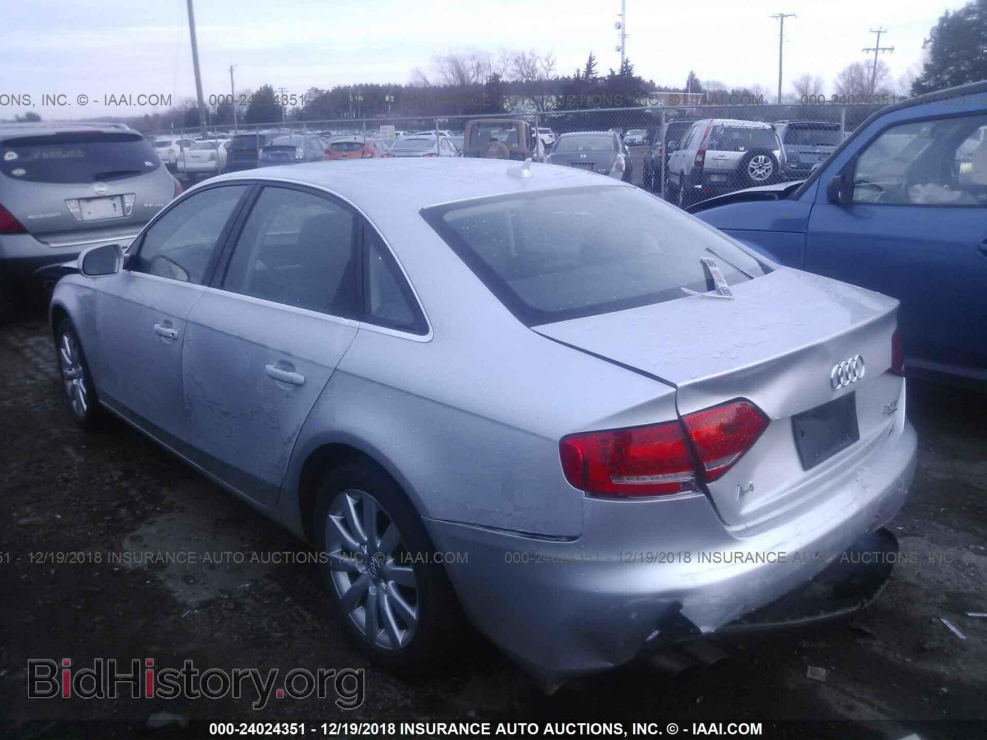 2011 AUDI A4 - VIN: WAUFFAFL2BN022276 - Фото 3