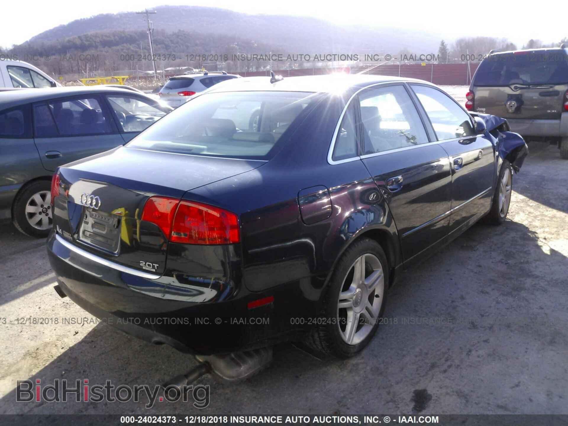 2007 AUDI A4 - VIN: WAUDF78E87A040417 - Фото 4