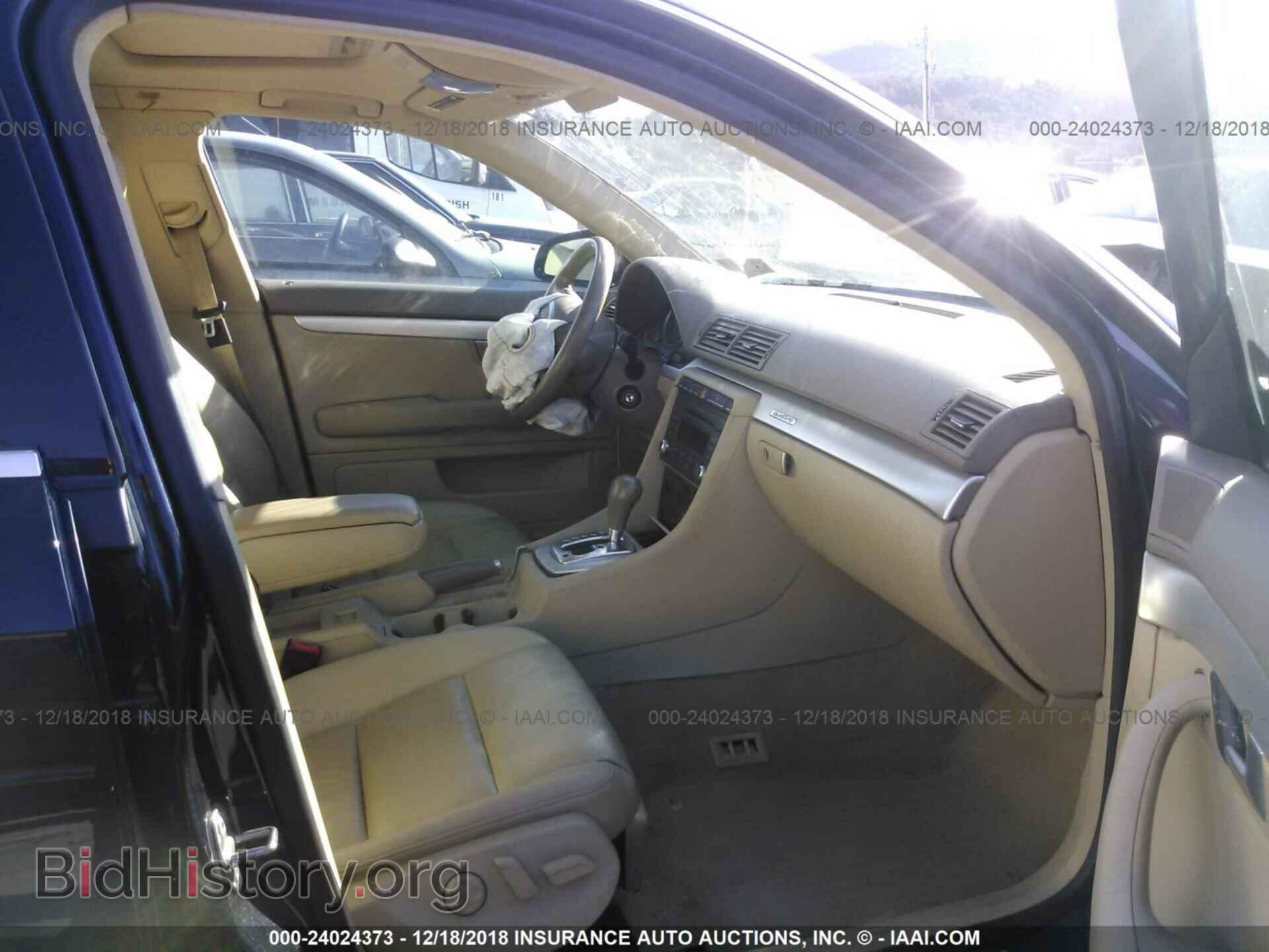 2007 AUDI A4 - VIN: WAUDF78E87A040417 - Фото 5