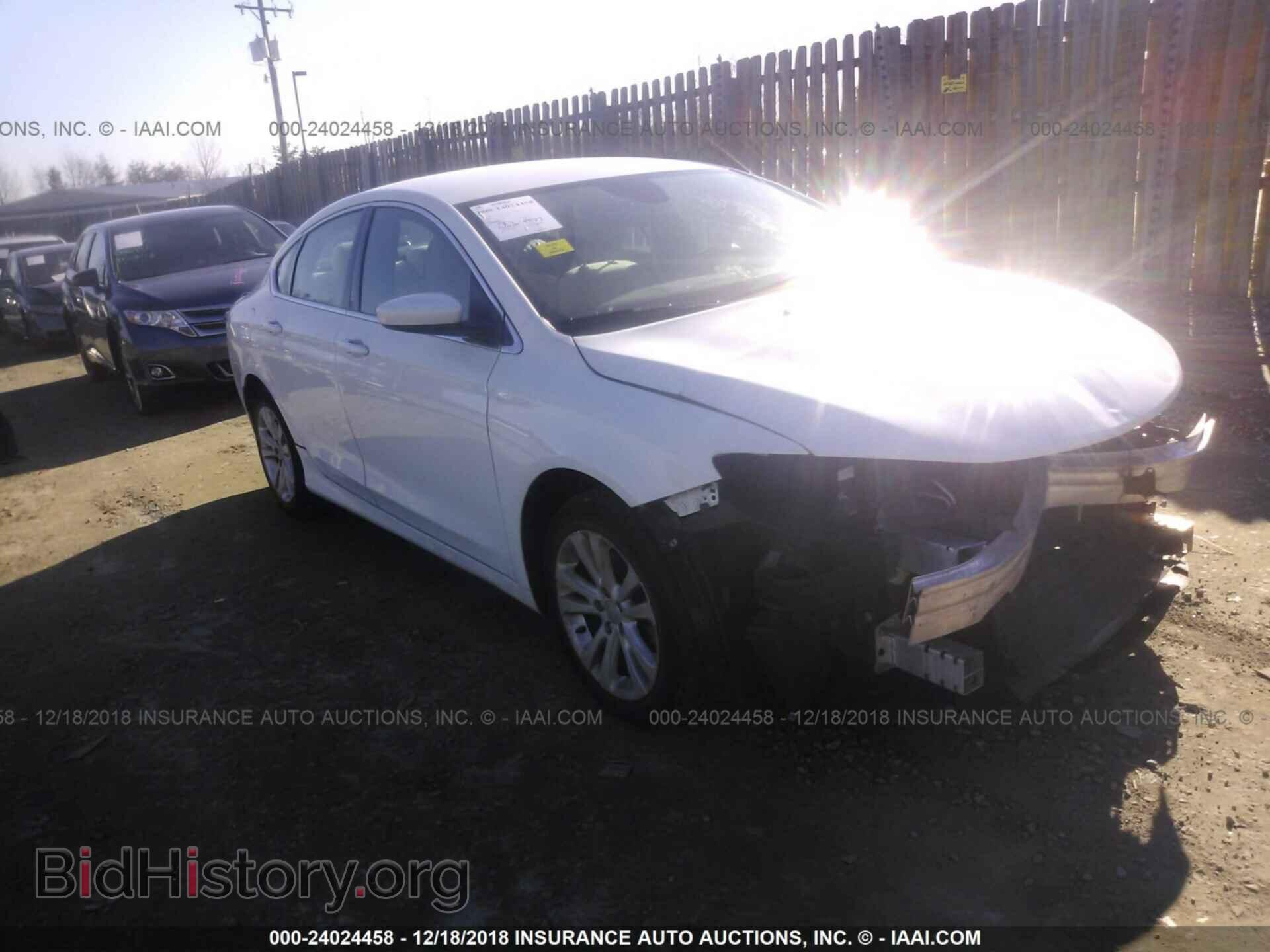 Photo 1C3CCCAB8FN699514 - CHRYSLER 200 2015