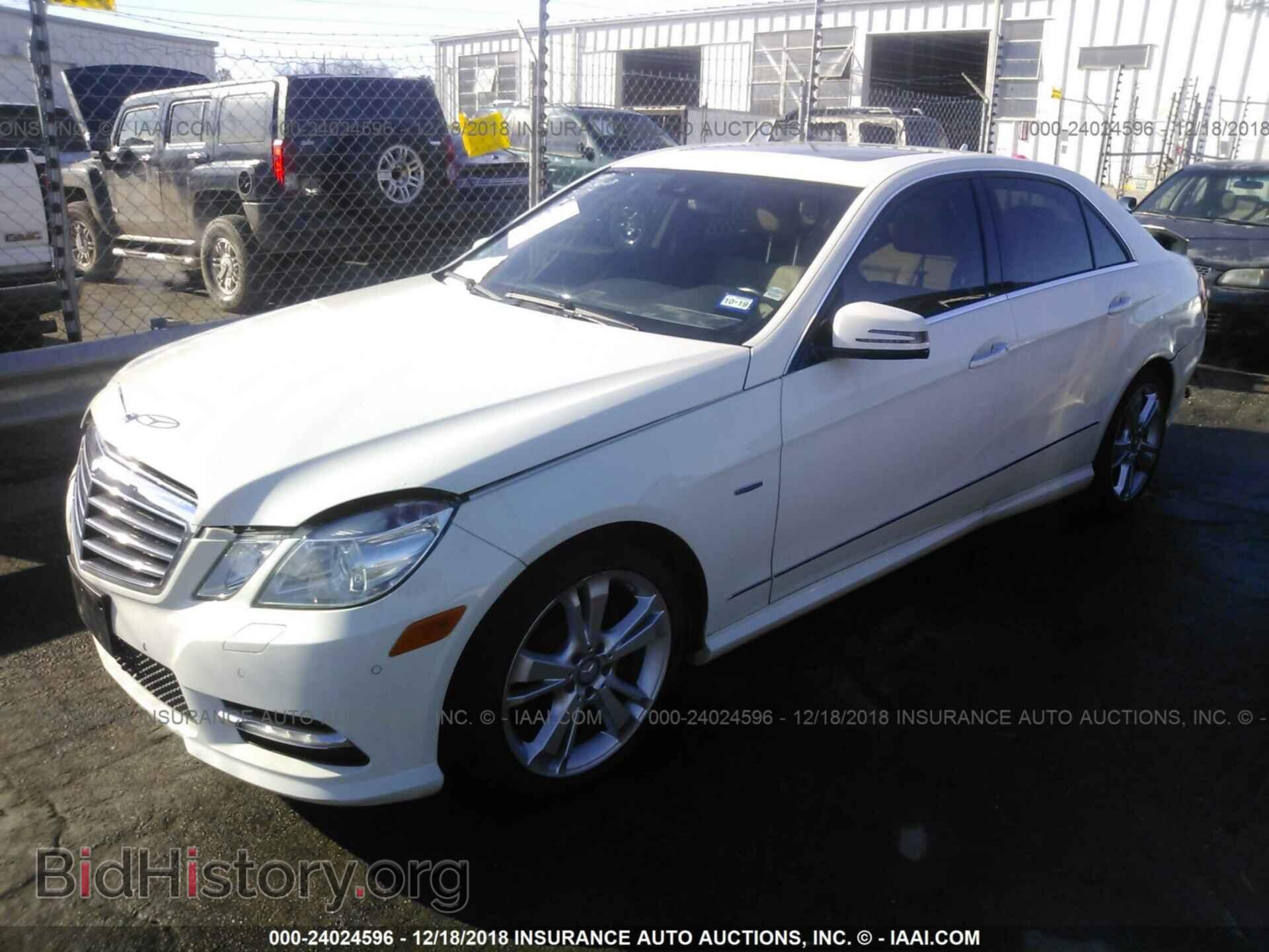 2012 MERCEDES-BENZ E - VIN: WDDHF8JB8CA595619 - Фото 2
