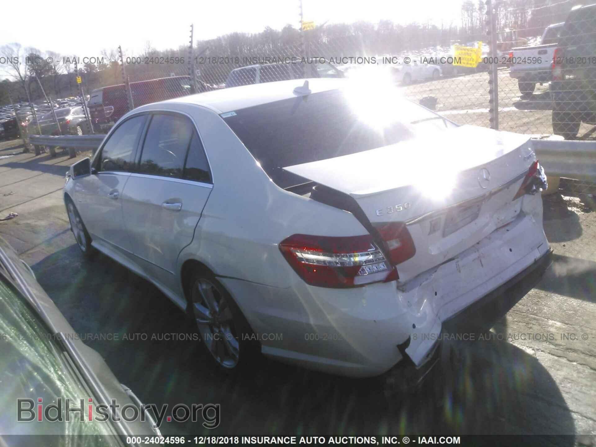 2012 MERCEDES-BENZ E - VIN: WDDHF8JB8CA595619 - Фото 3